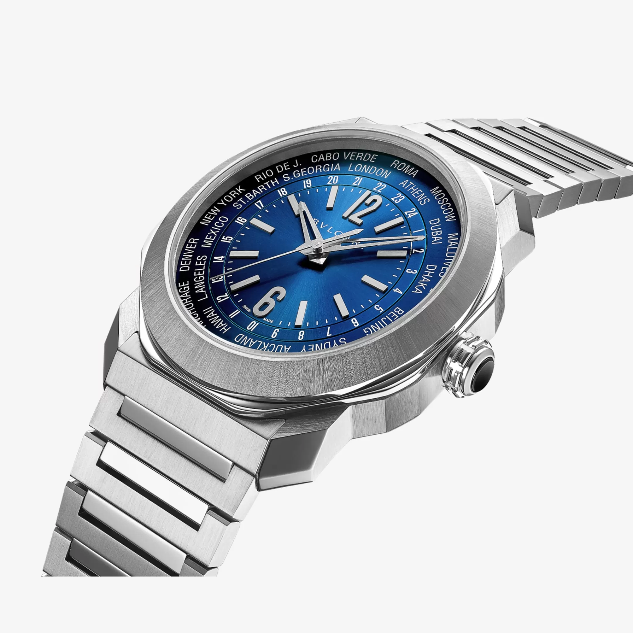 BVLGARI Octo Roma Uhr Silber Outlet