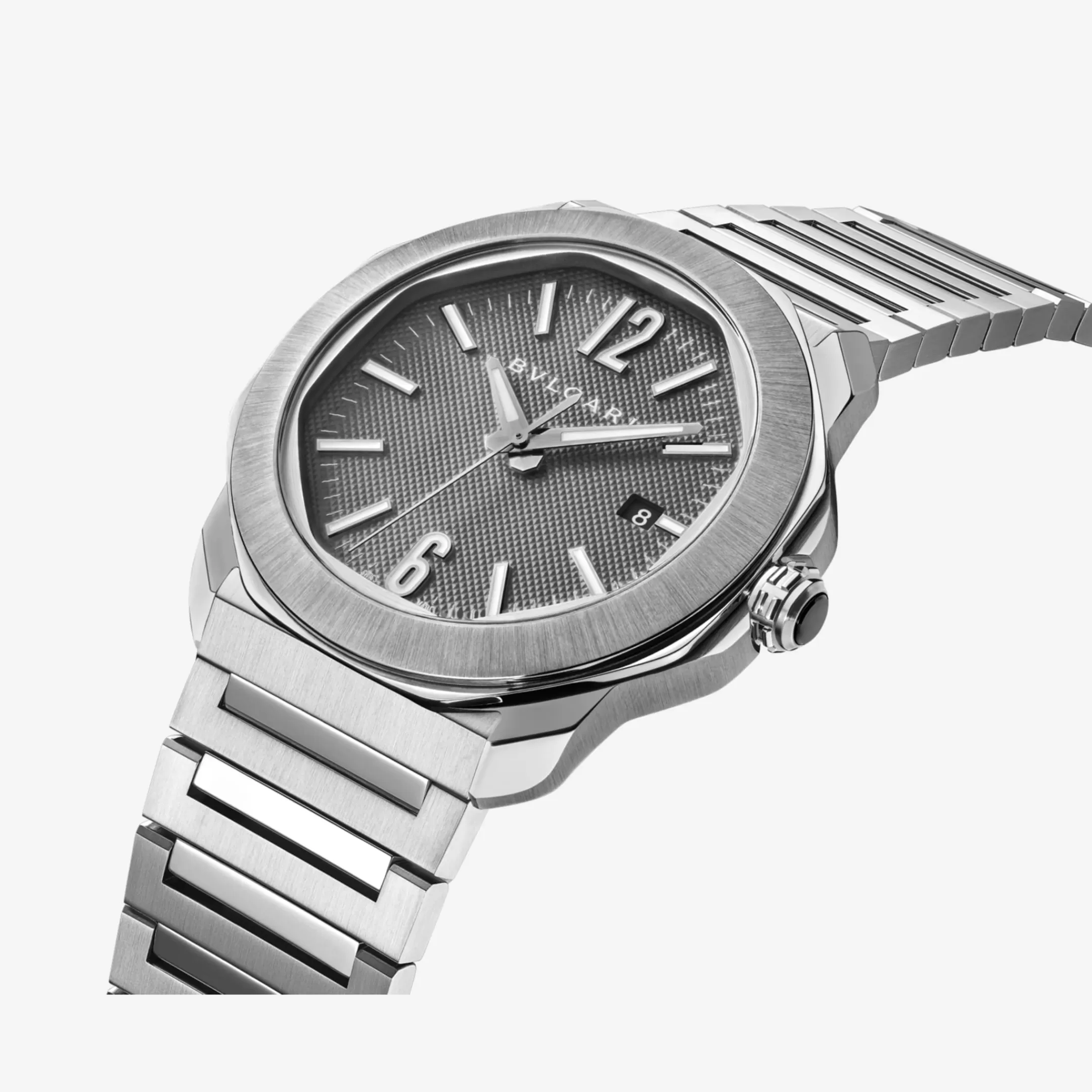 BVLGARI Octo Roma Uhr Silber Best