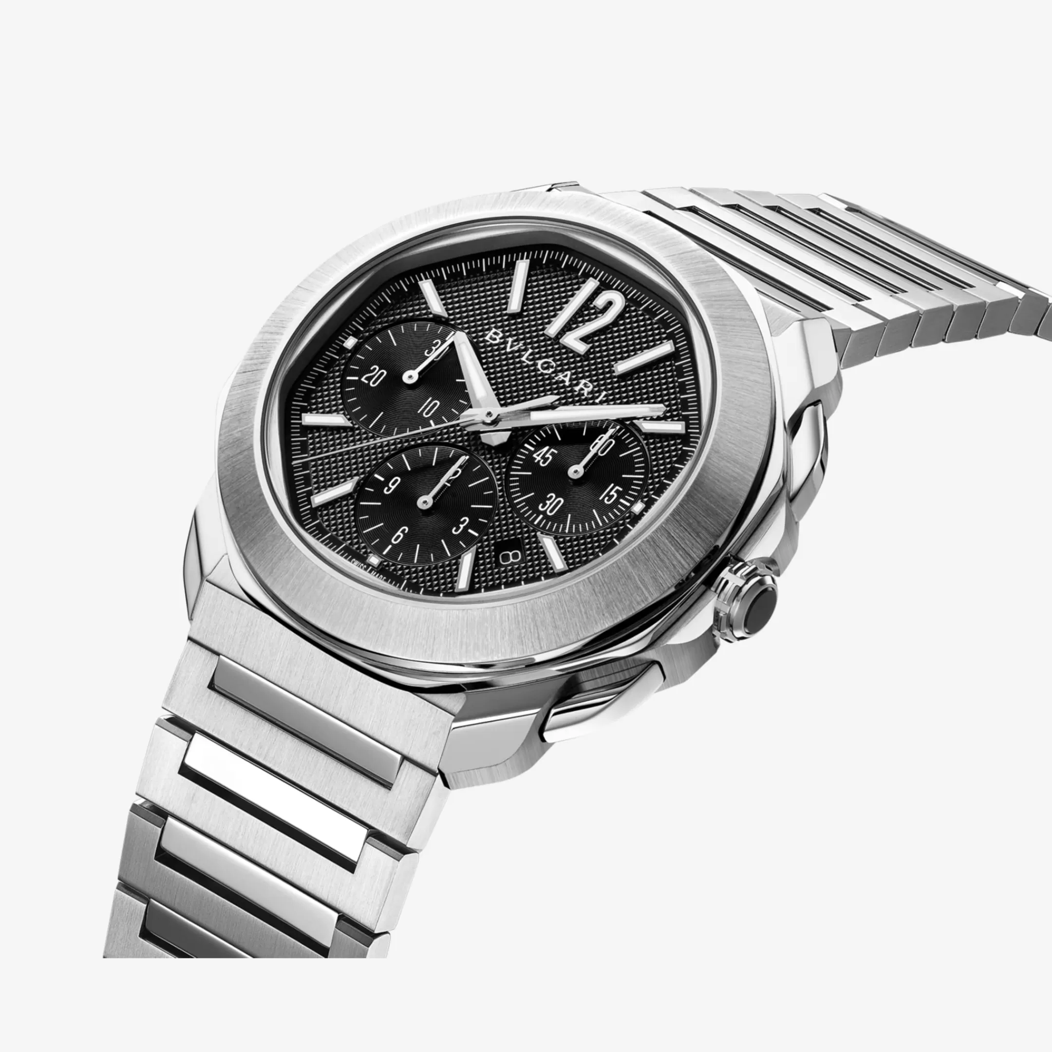 BVLGARI Octo Roma Uhr Silber Cheap