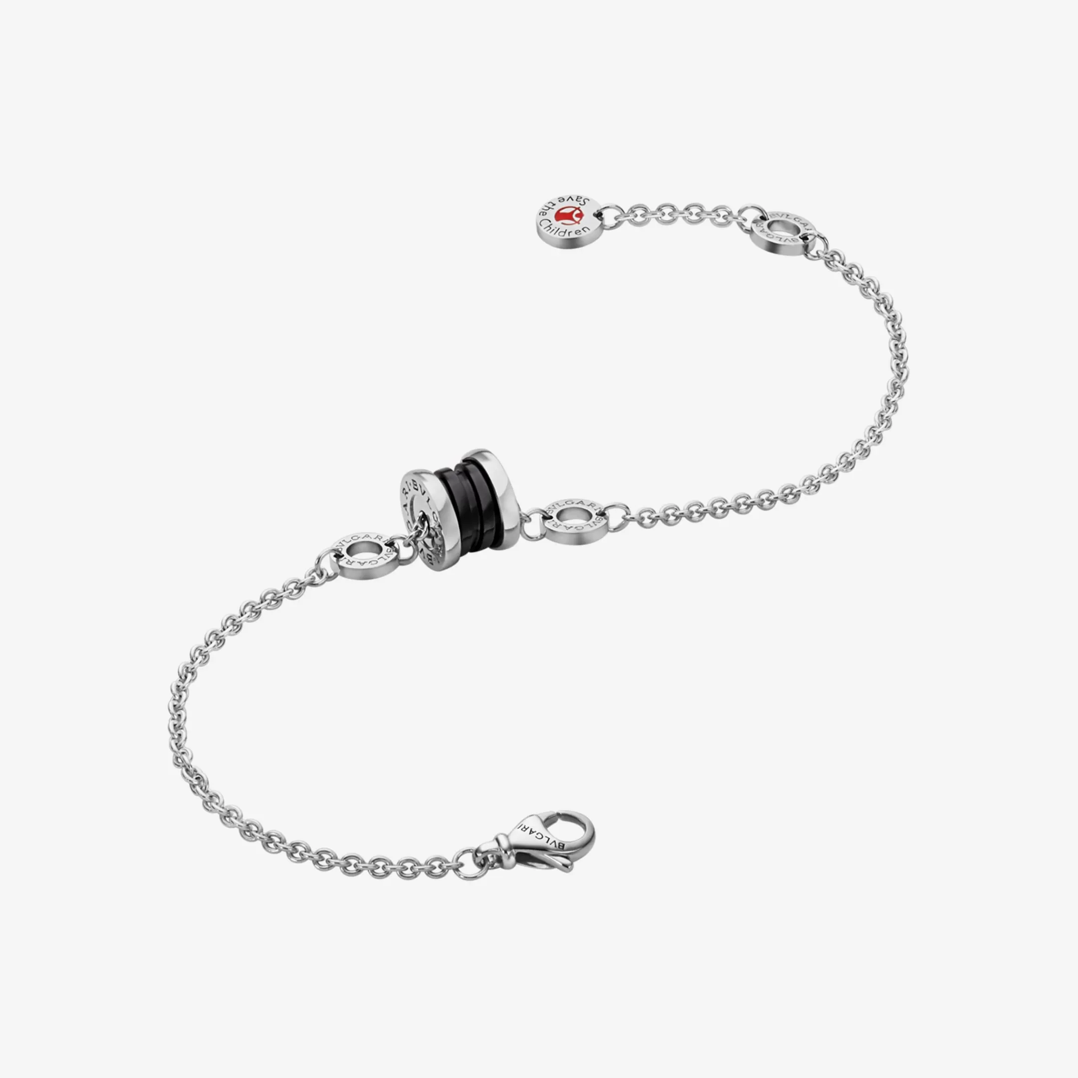 BVLGARI Save The Children Armband Schwarz Discount