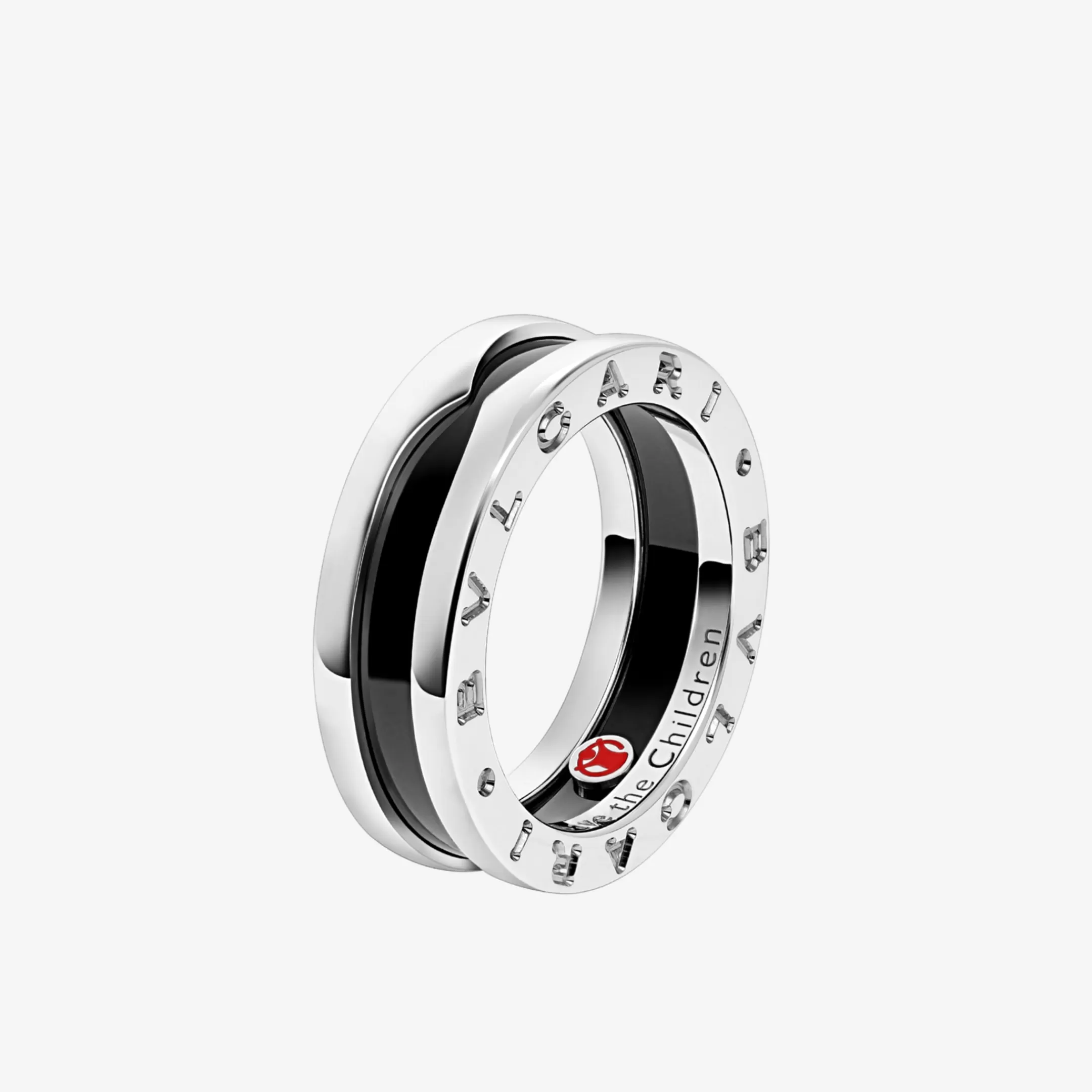 BVLGARI Save The Children Ring Schwarz Flash Sale