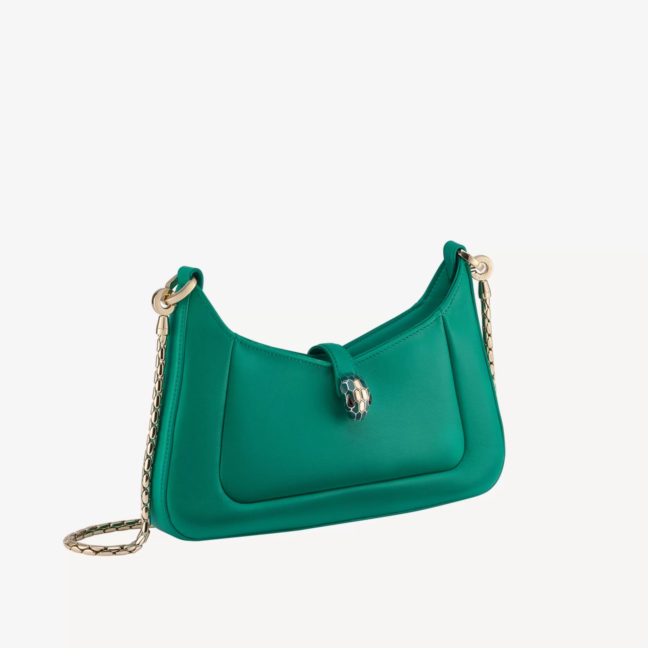 BVLGARI Serpenti Baia Schultertasche Grun Shop