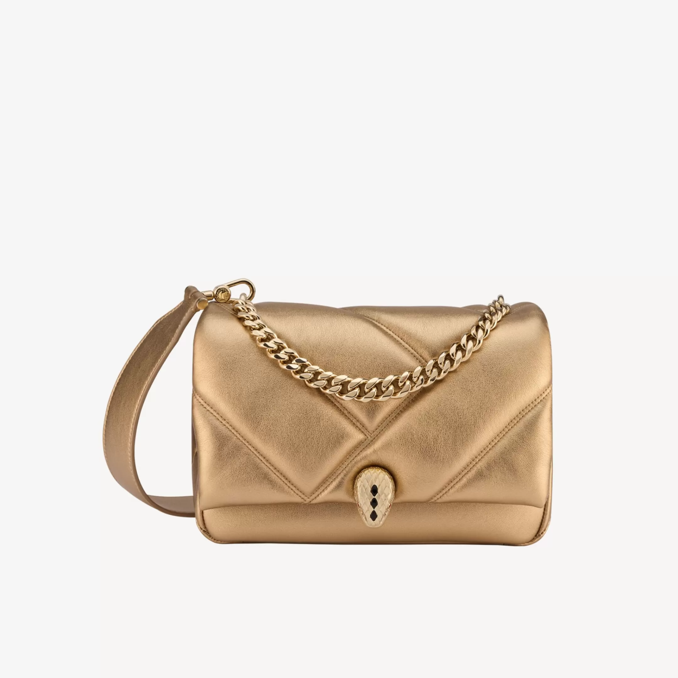 BVLGARI Serpenti Cabochon Crossbody-Tasche Gold Online
