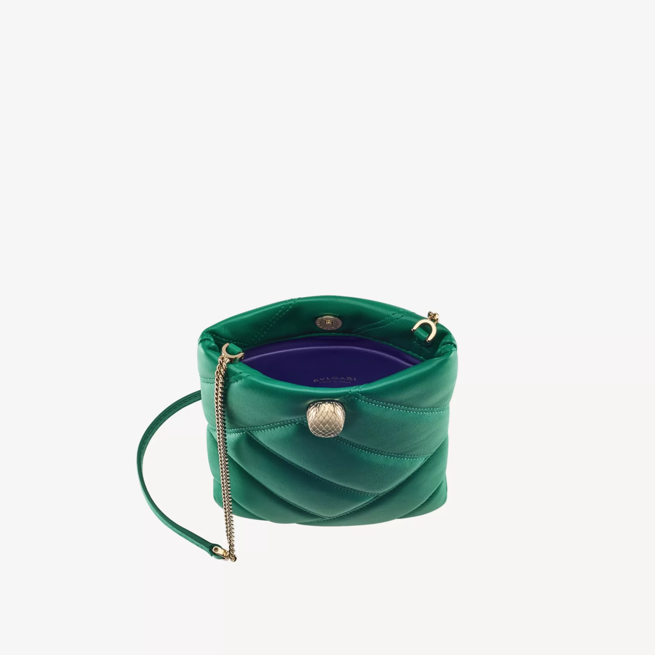 BVLGARI Serpenti Cabochon Handy-Hulle Grun Online