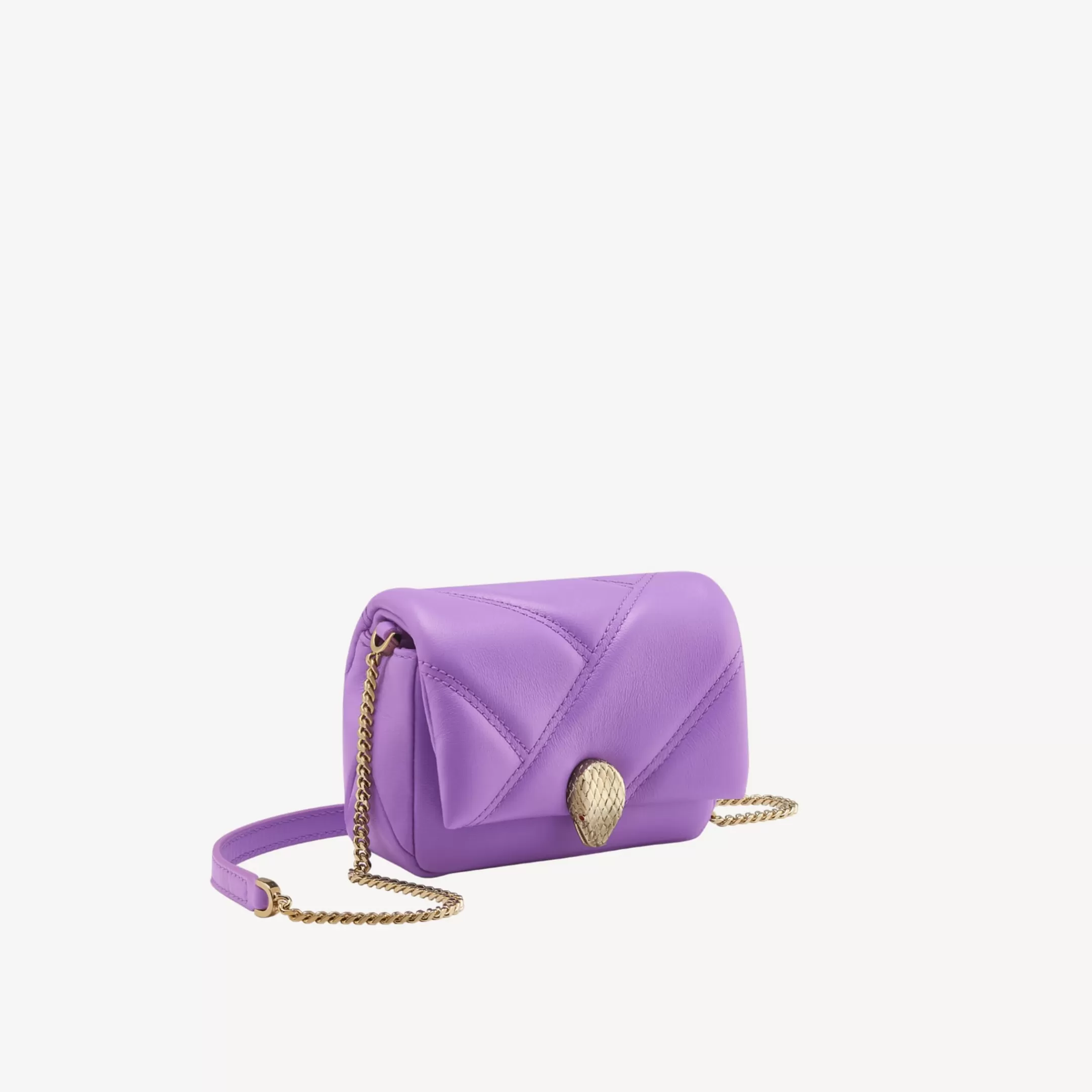 BVLGARI Serpenti Cabochon Micro Tasche Violett Shop