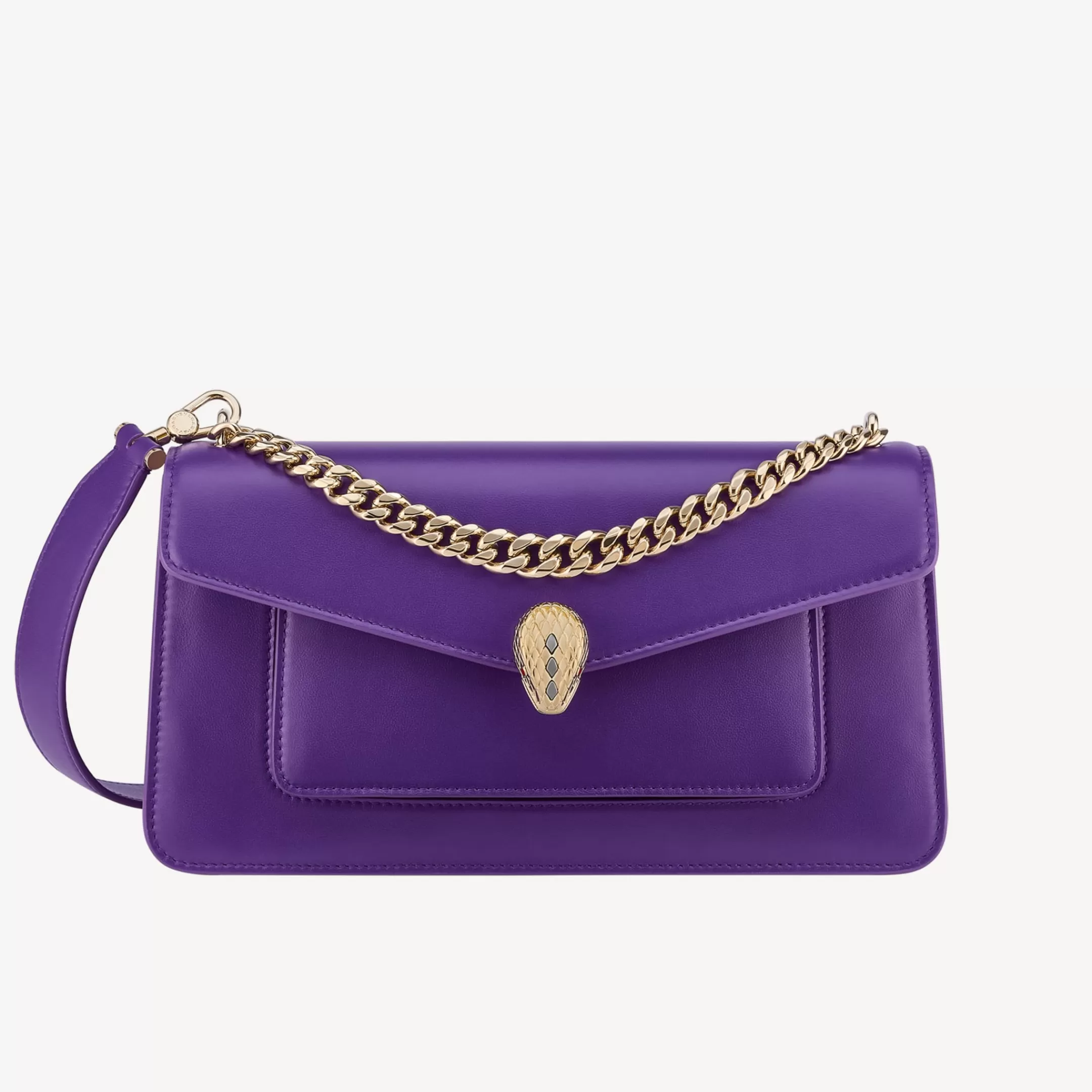 BVLGARI Serpenti East-West Maxi Chain Schultertasche Violett Shop