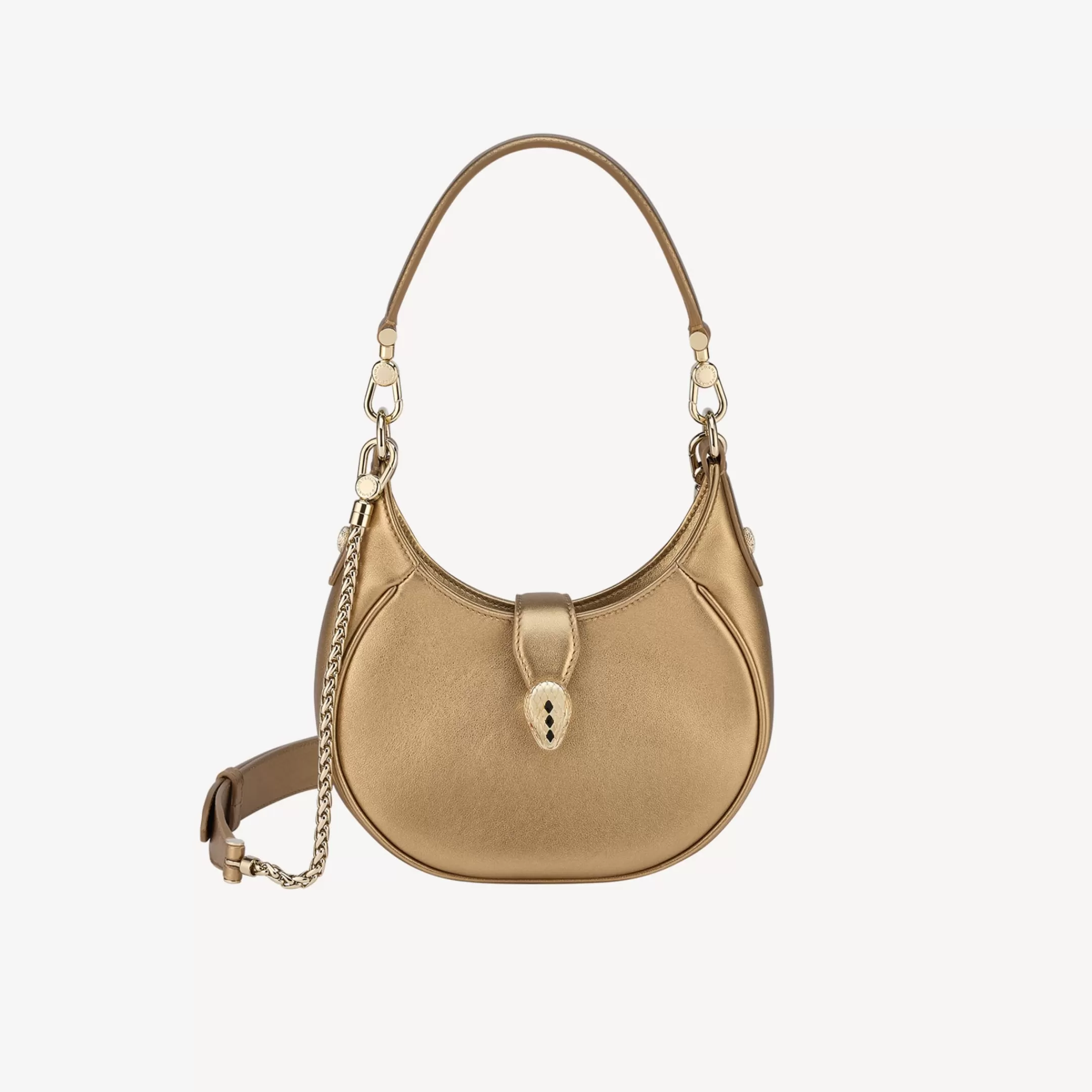 BVLGARI Serpenti Ellipse Crossbody-Tasche Gold Sale
