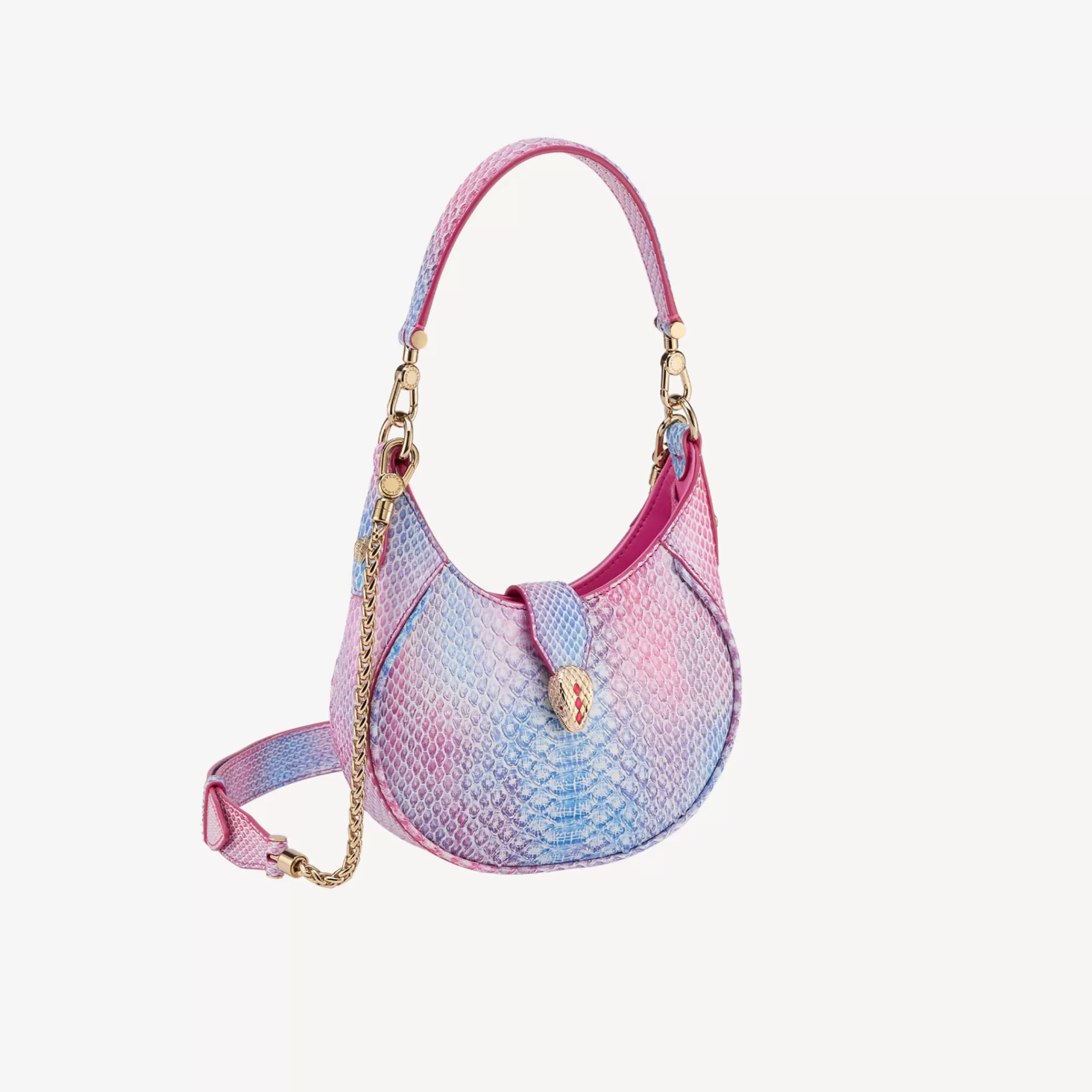 BVLGARI Serpenti Ellipse Crossbody-Tasche Mehrfarbig Hot
