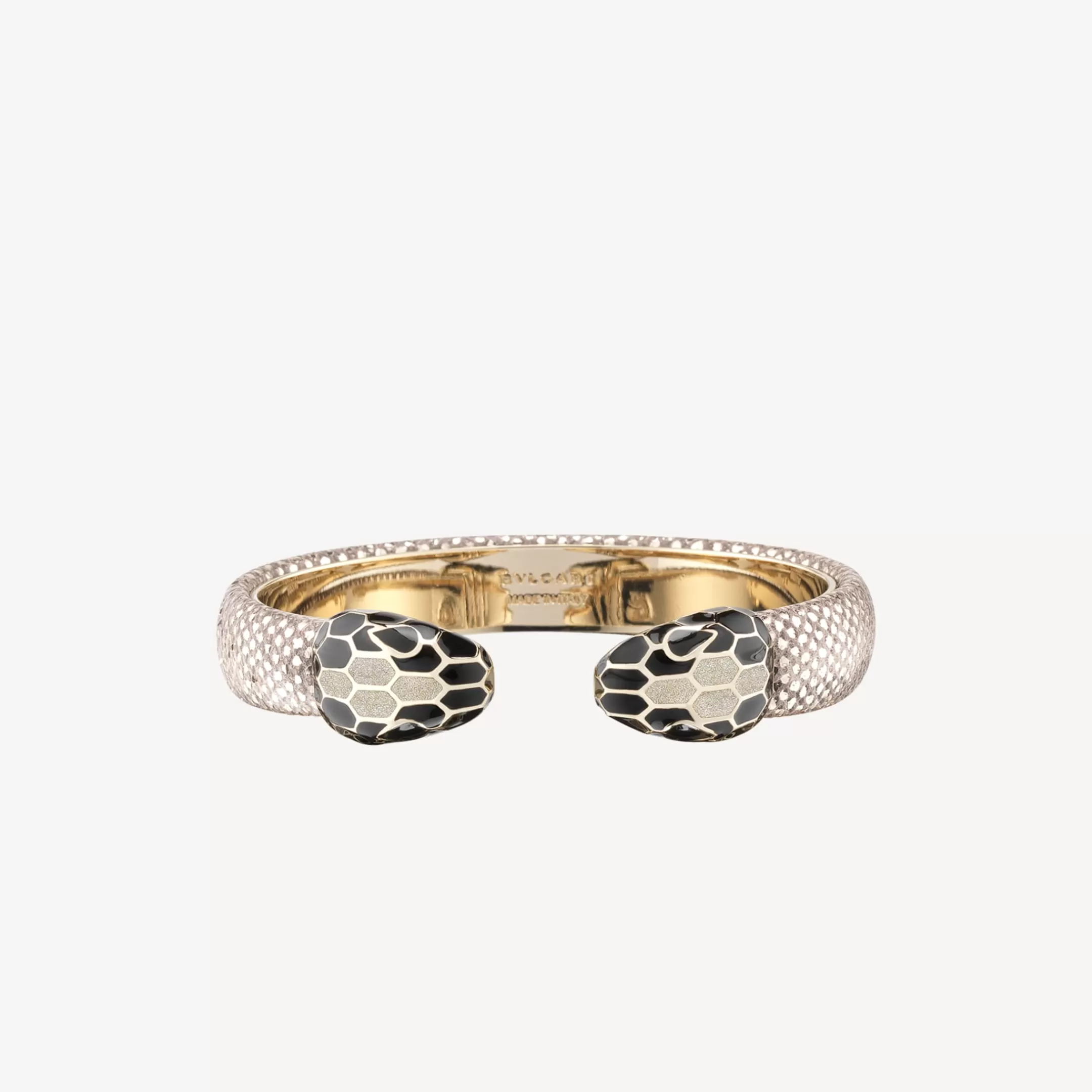 BVLGARI Serpenti Forever Armband Beige New