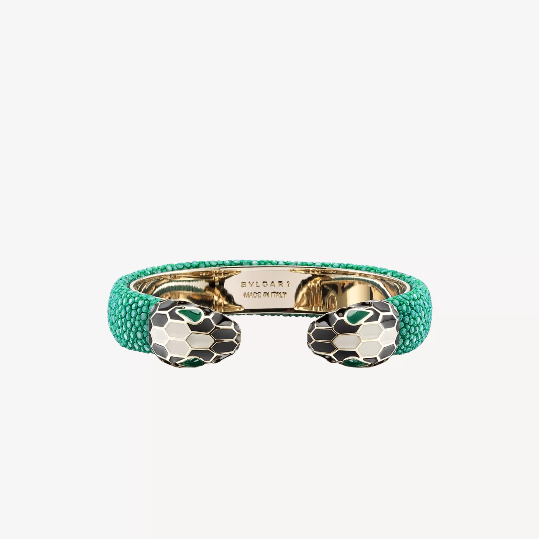 BVLGARI Serpenti Forever Armband Grun Discount