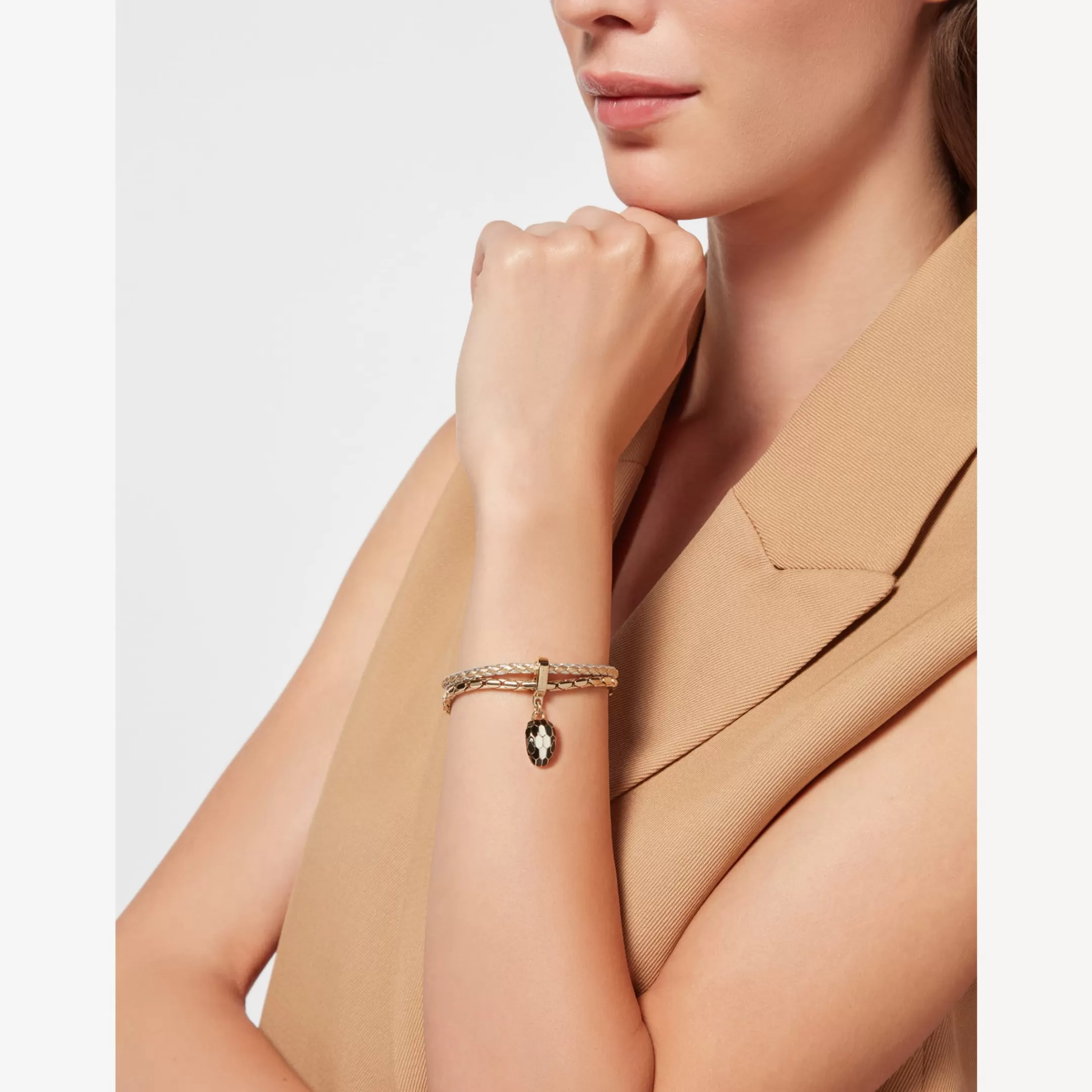 BVLGARI Serpenti Forever Armband Gold Best