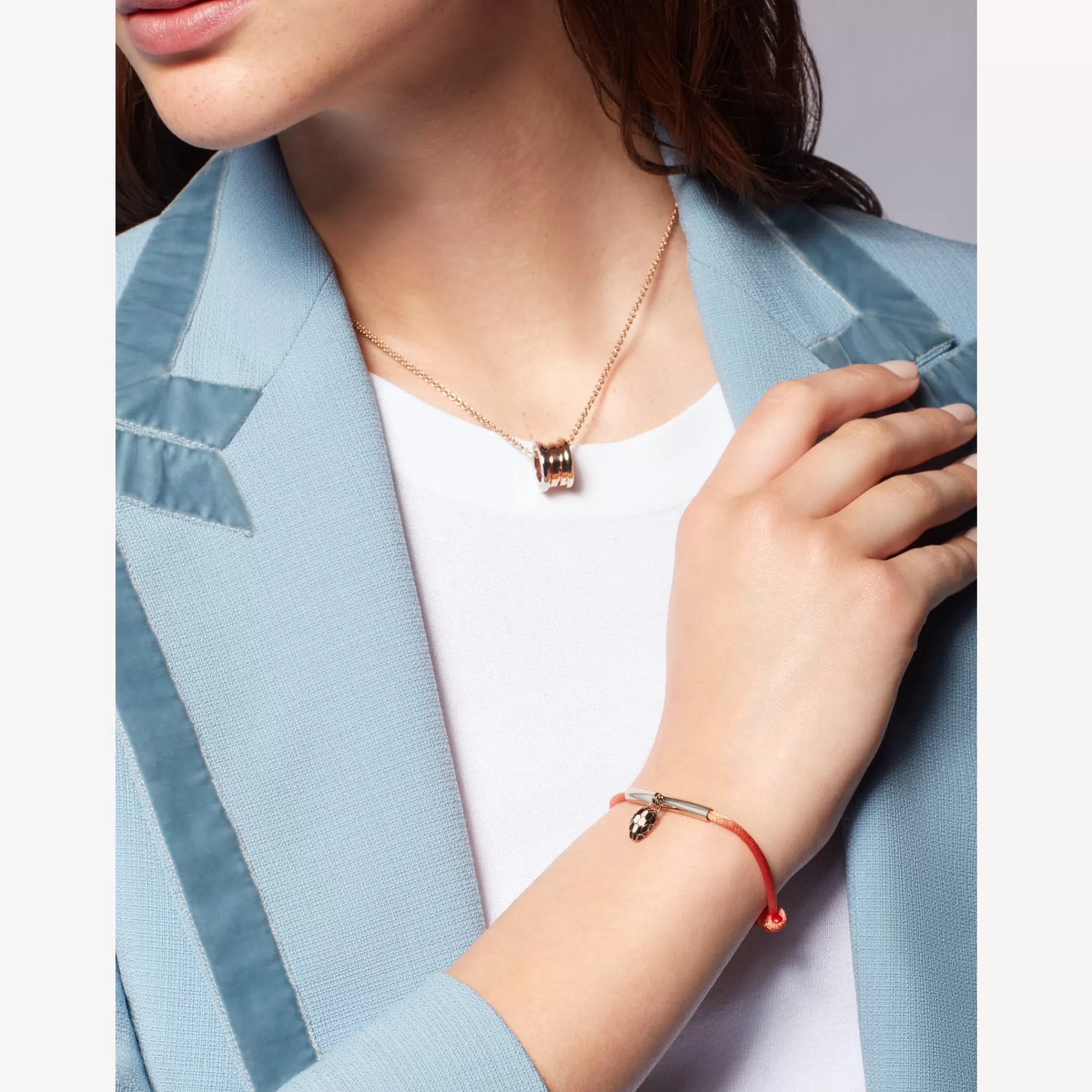 BVLGARI Serpenti Forever Armband Orange Online