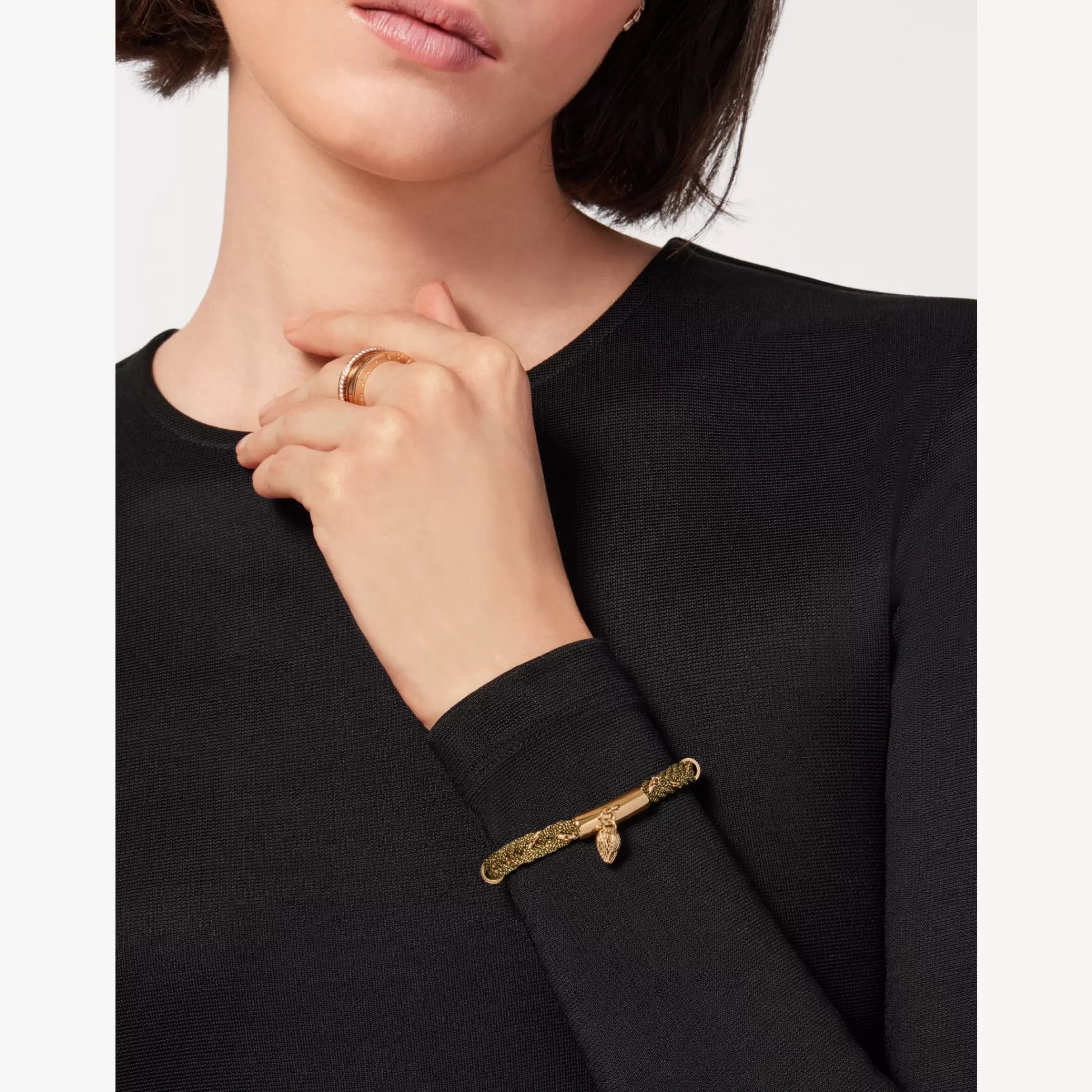 BVLGARI Serpenti Forever Armband Gold New