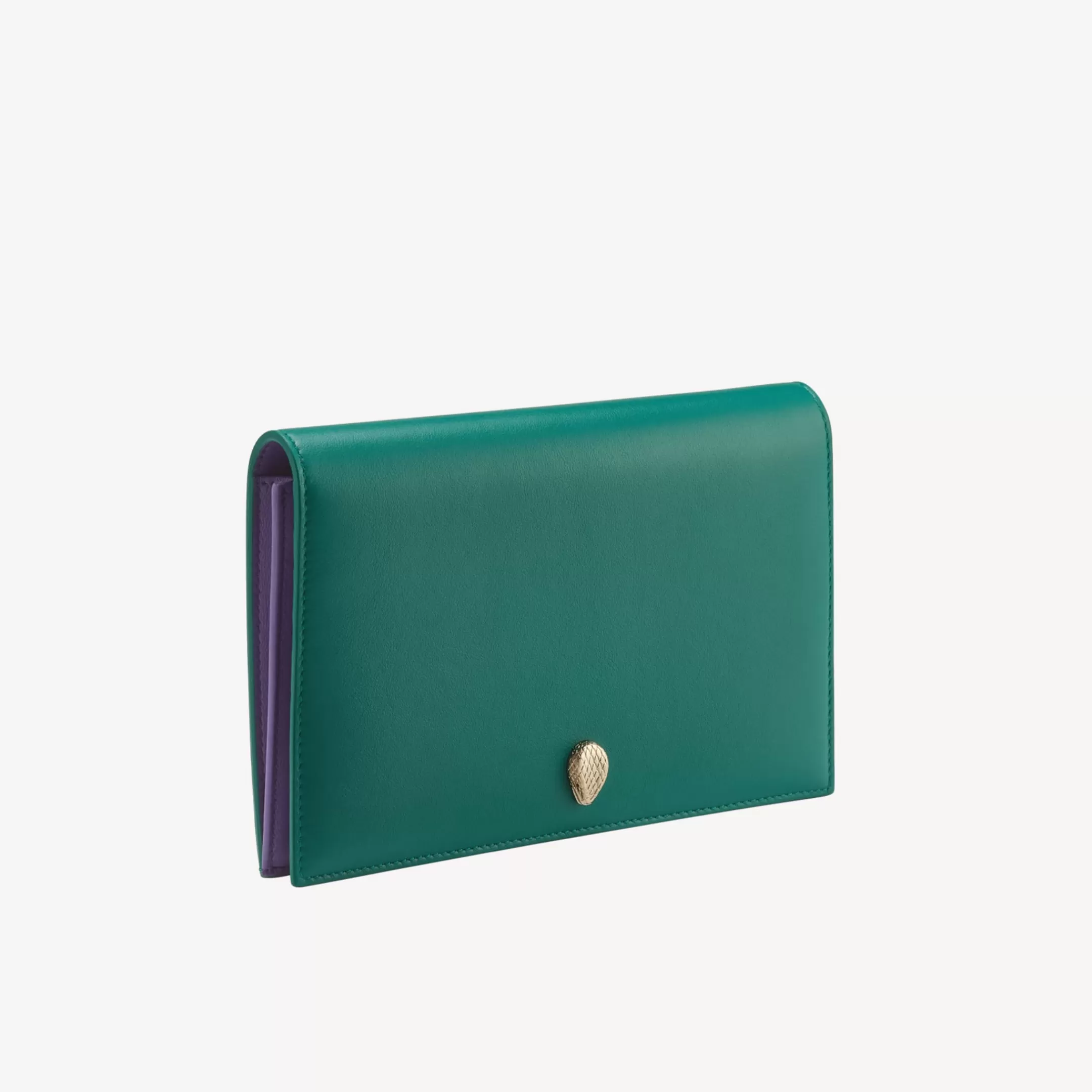 BVLGARI Serpenti Forever Bifold Portemonnaie Grun Hot