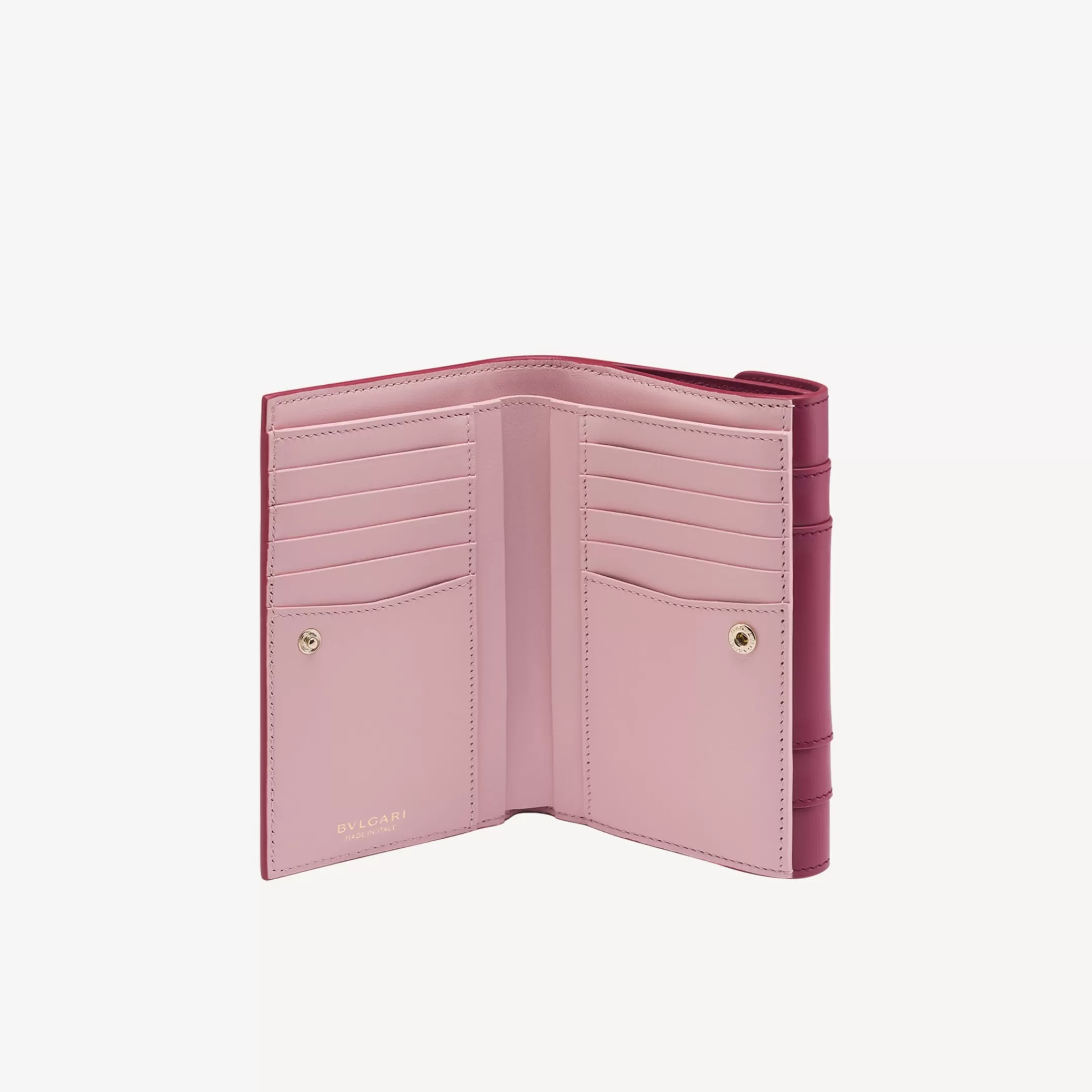 BVLGARI Serpenti Forever Bifold Portemonnaie Rot Clearance