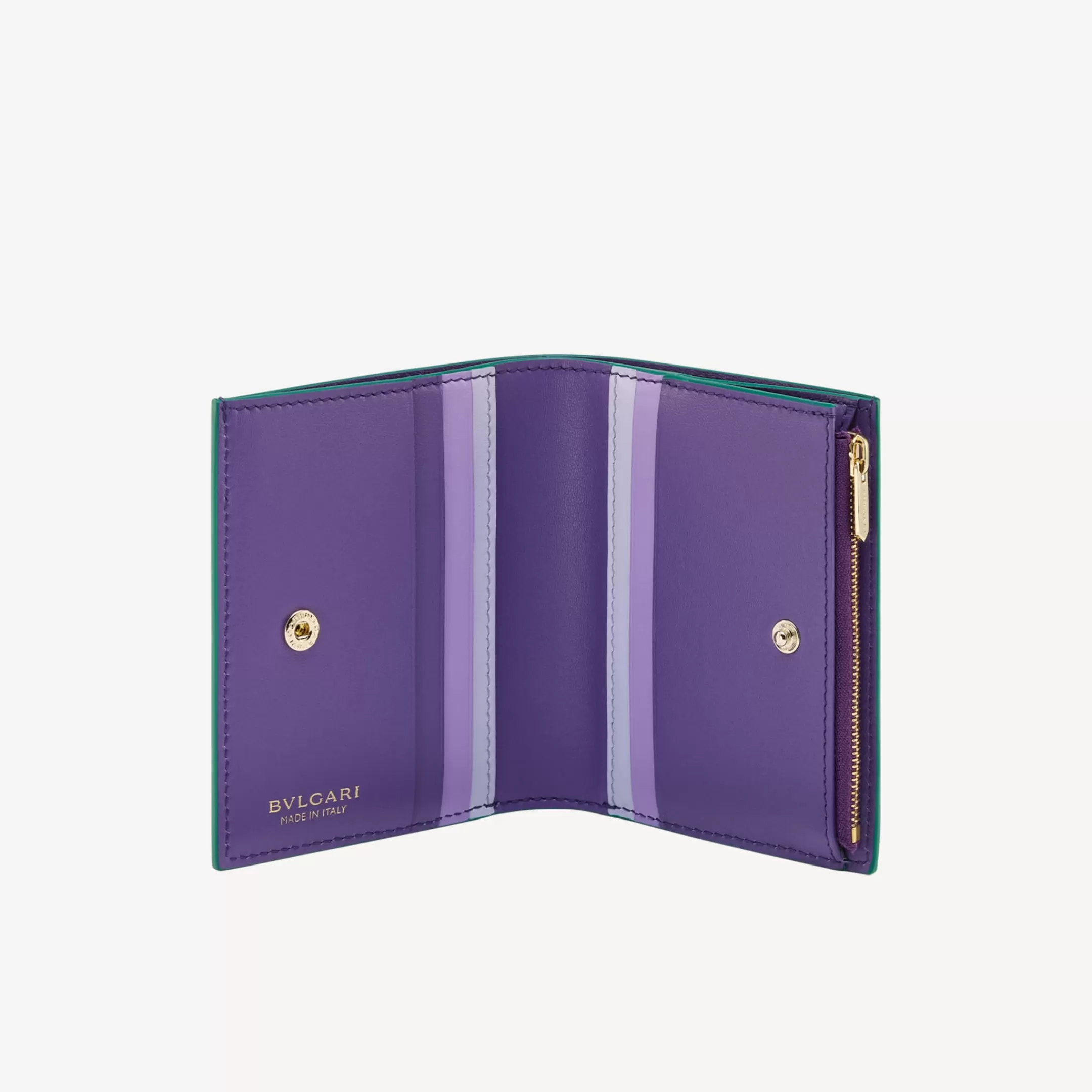BVLGARI Serpenti Forever Bifold Portemonnaie Grun Hot