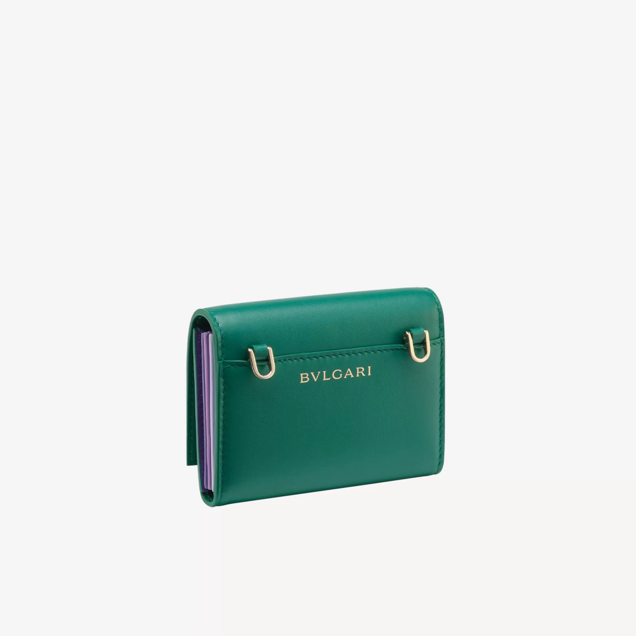 BVLGARI Serpenti Forever Crossbody-Kartenetui Grun Clearance