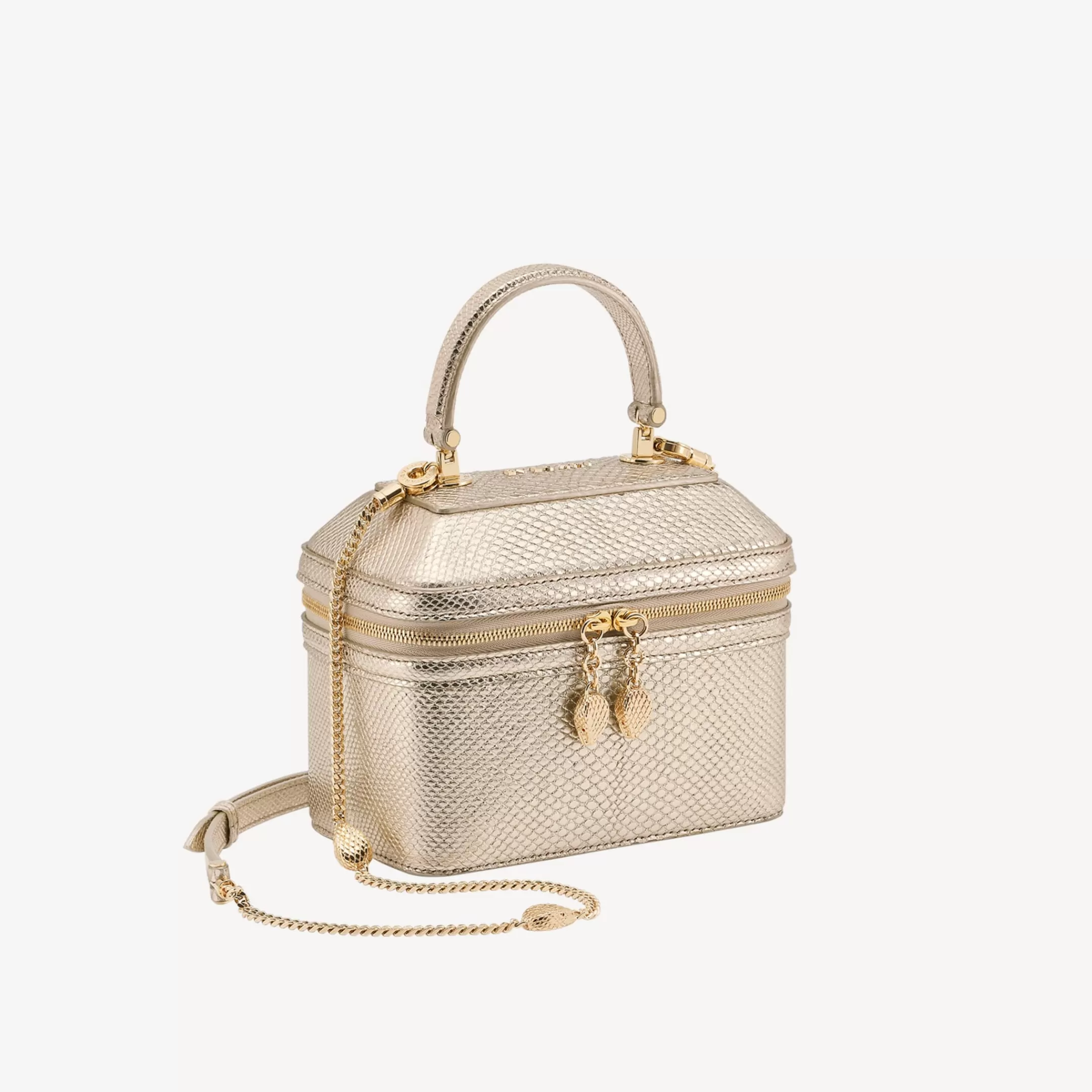 BVLGARI Serpenti Forever Jewellery Box Bag Helles Gold Online