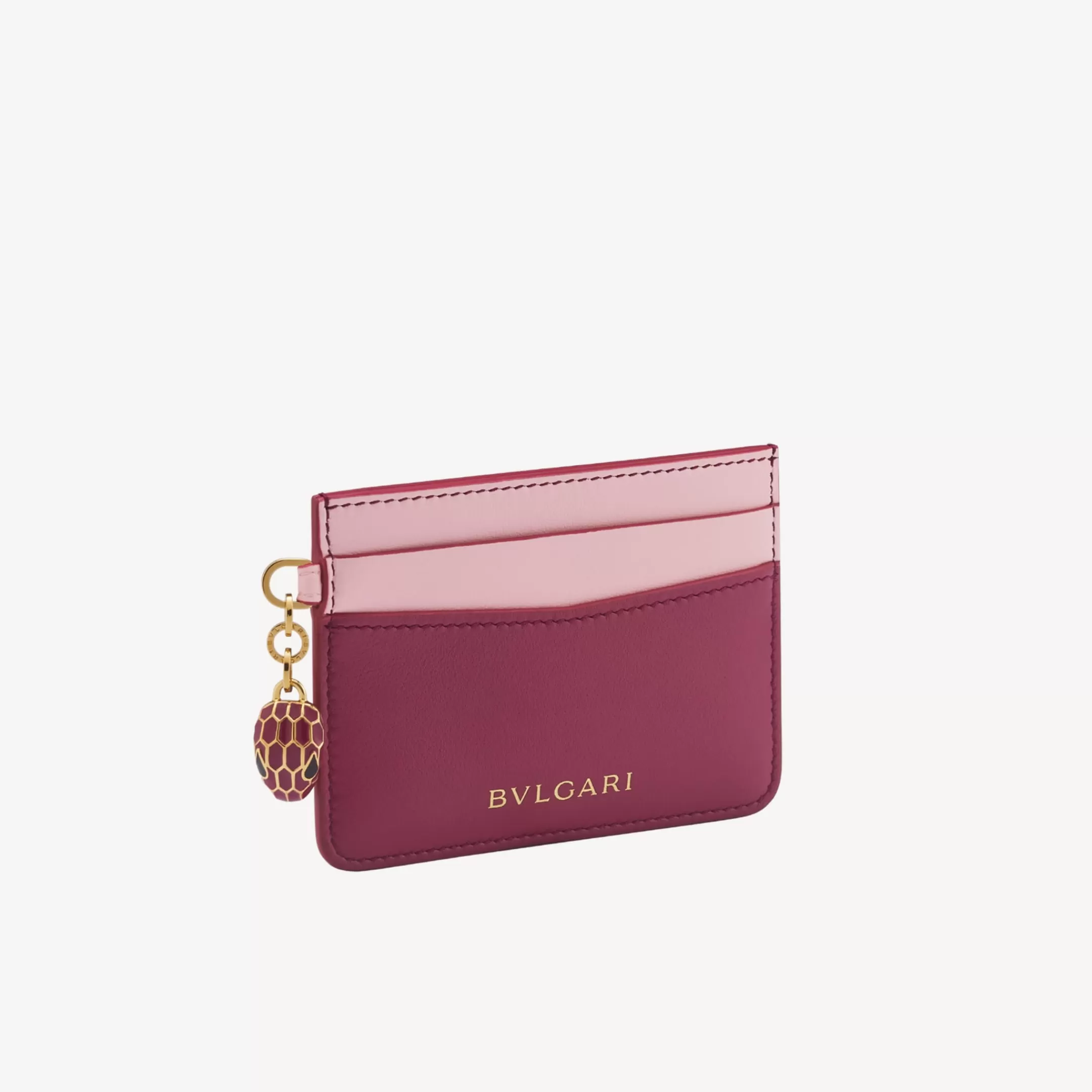 BVLGARI Serpenti Forever Kartenetui Rot New