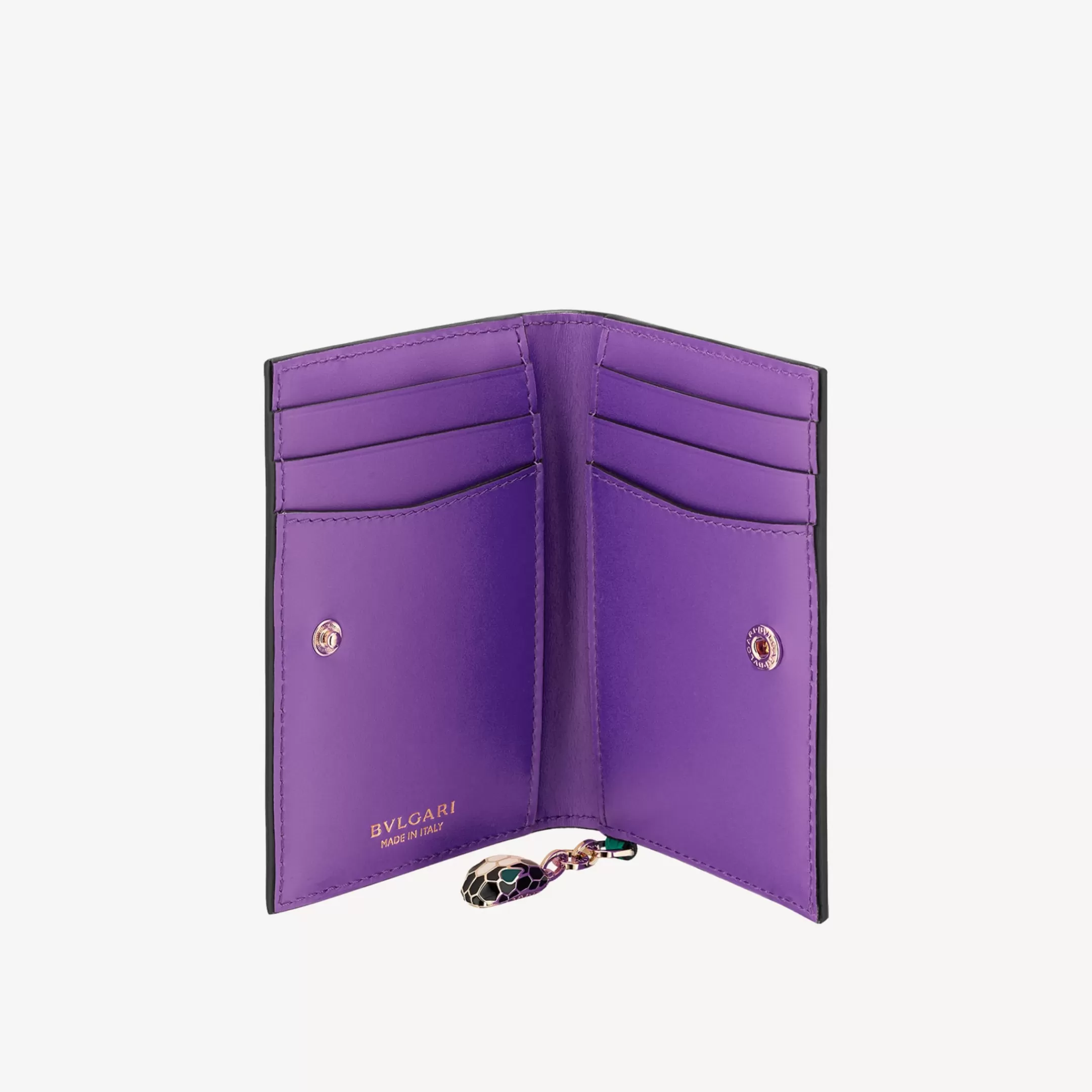BVLGARI Serpenti Forever Kartenetui Grun Clearance