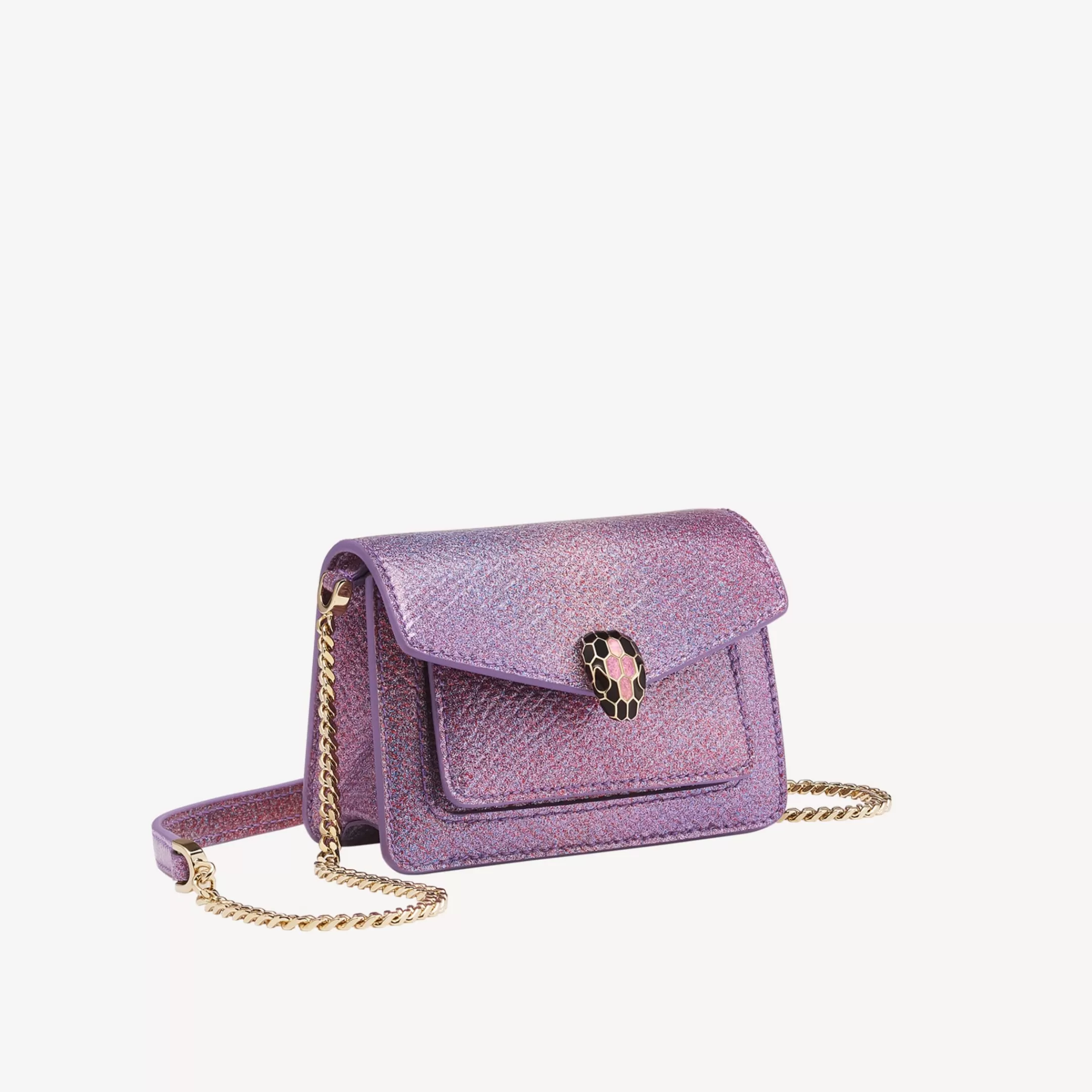 BVLGARI Serpenti Forever Micro Tasche Violett Fashion