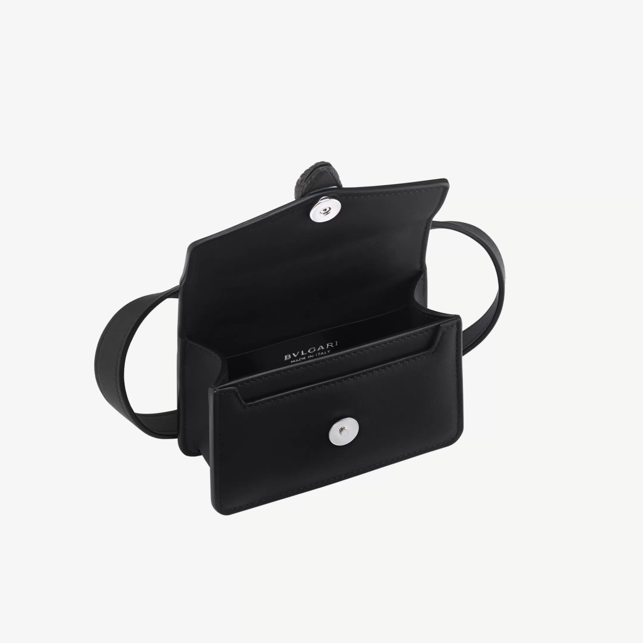 BVLGARI Serpenti Forever Micro Tasche Schwarz Discount