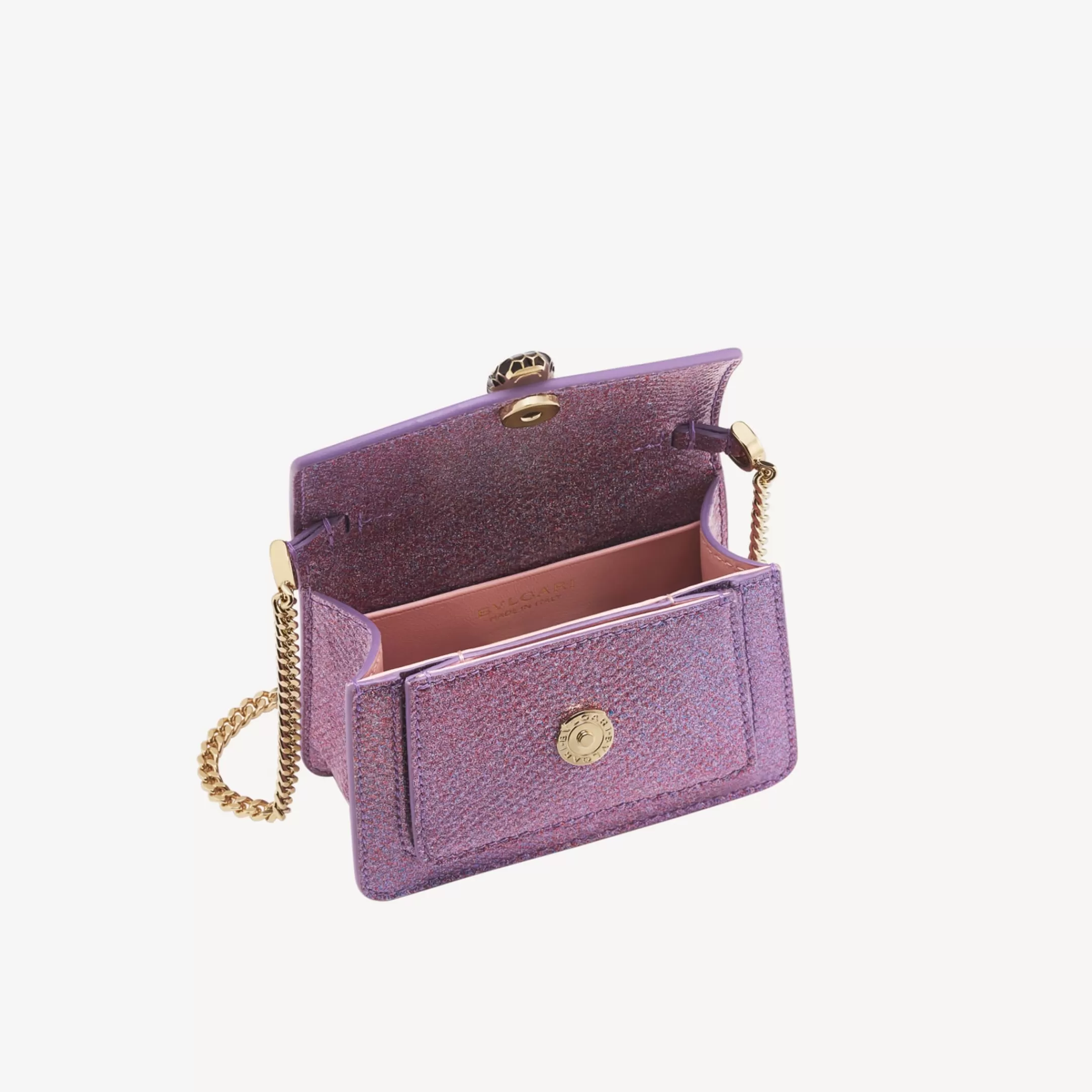 BVLGARI Serpenti Forever Micro Tasche Violett Fashion