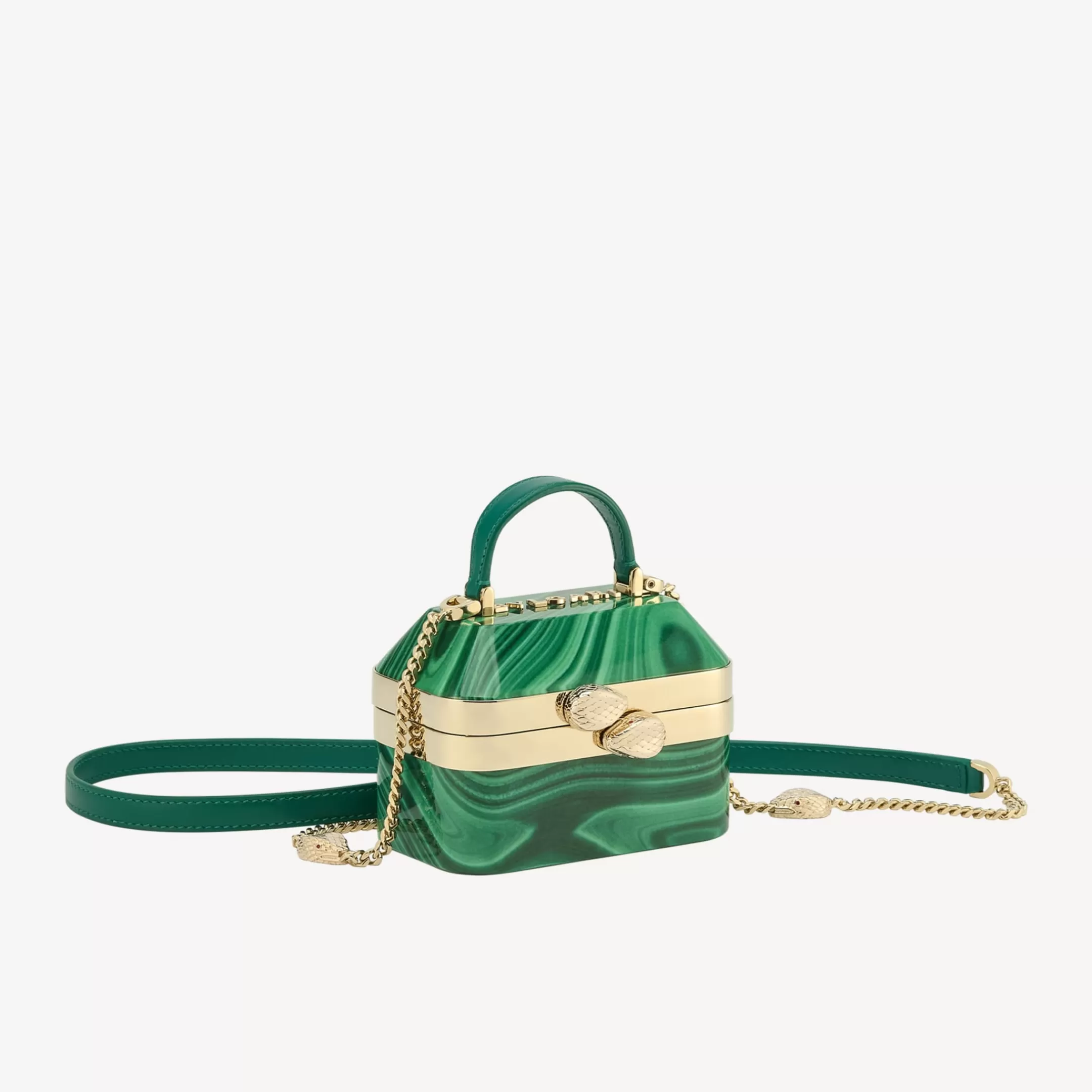 BVLGARI Serpenti Forever Mini Schmuckschatulle Grun Online