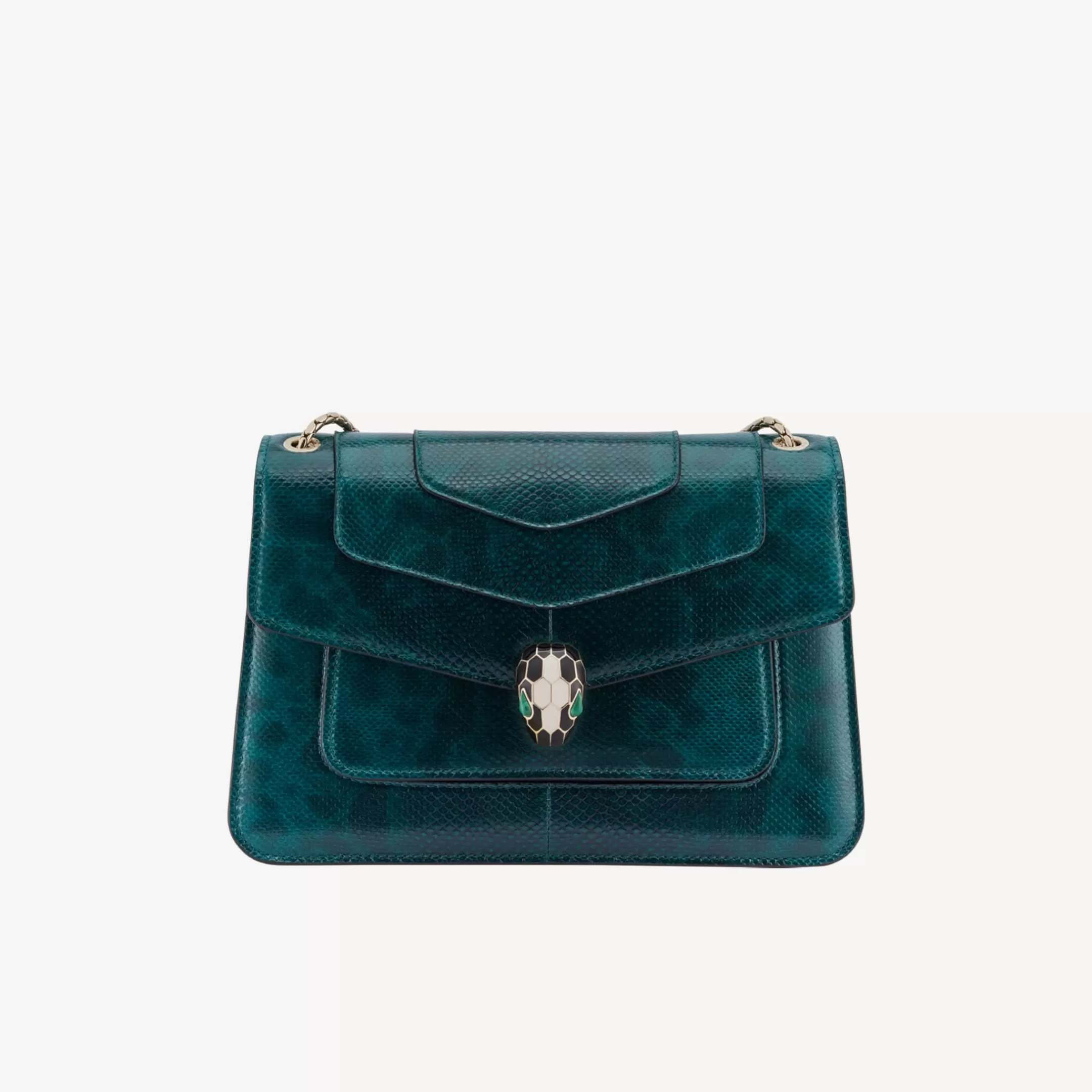 BVLGARI Serpenti Forever Schultertasche Grun Store