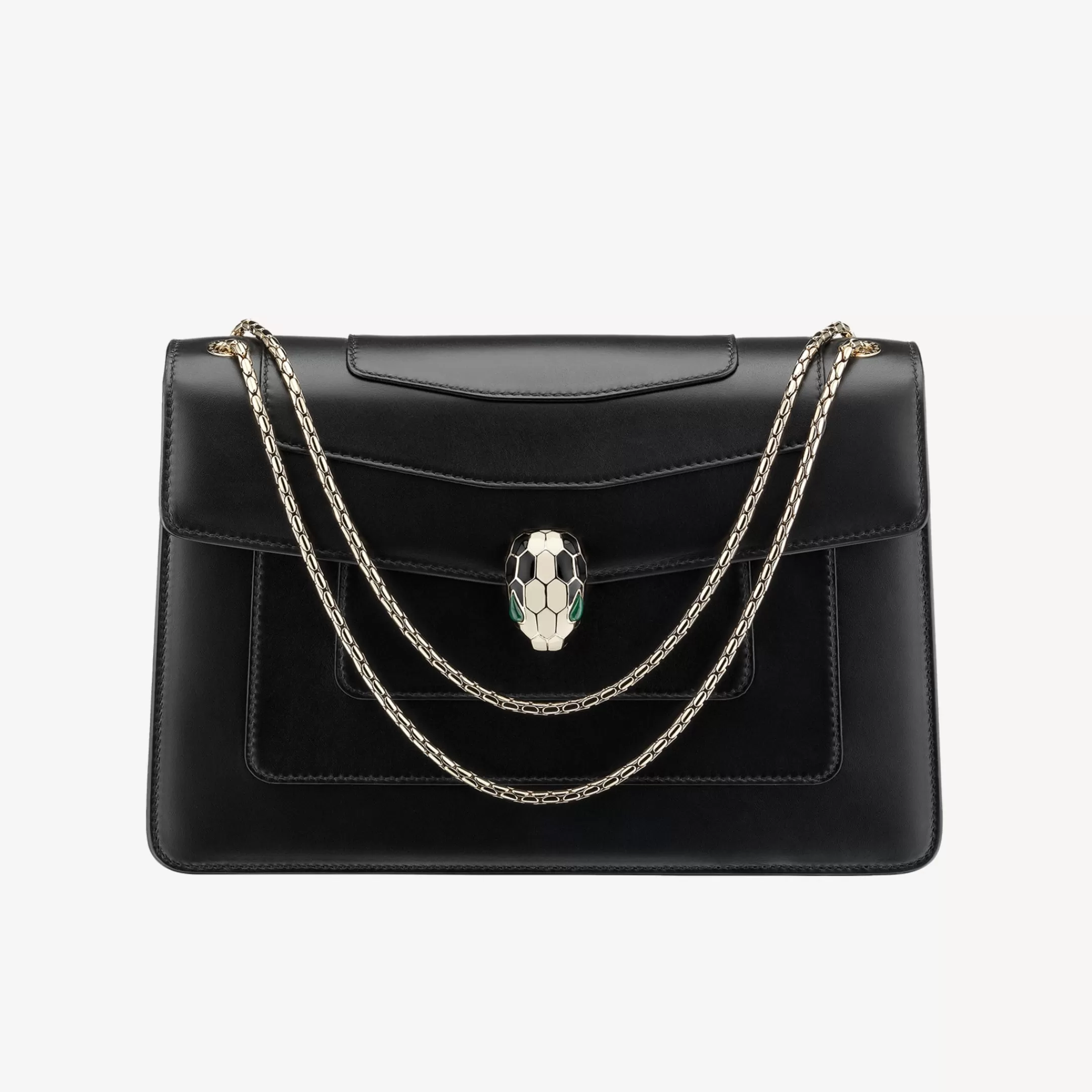 BVLGARI Serpenti Forever Schultertasche Schwarz Outlet
