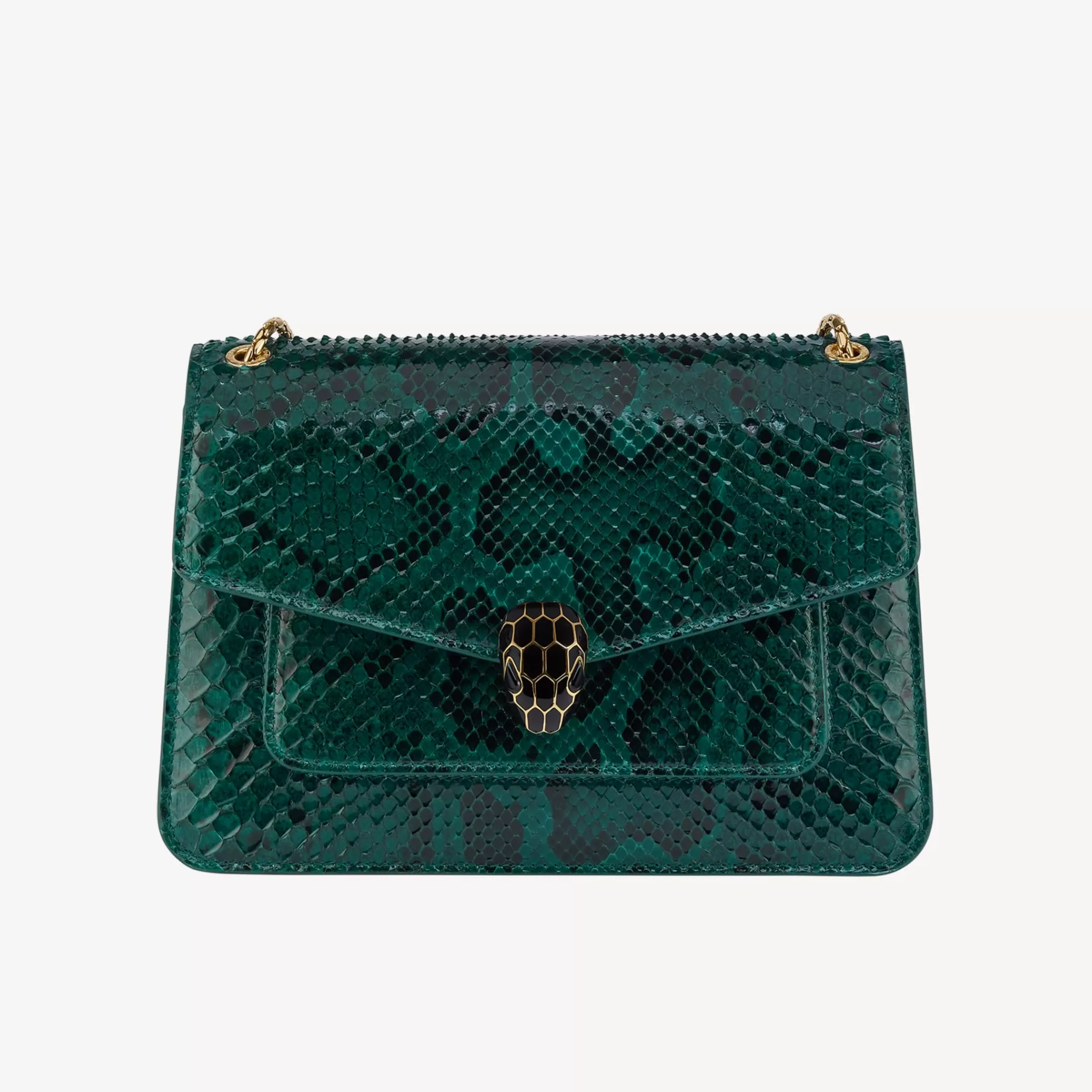 BVLGARI Serpenti Forever Schultertasche Grun Flash Sale