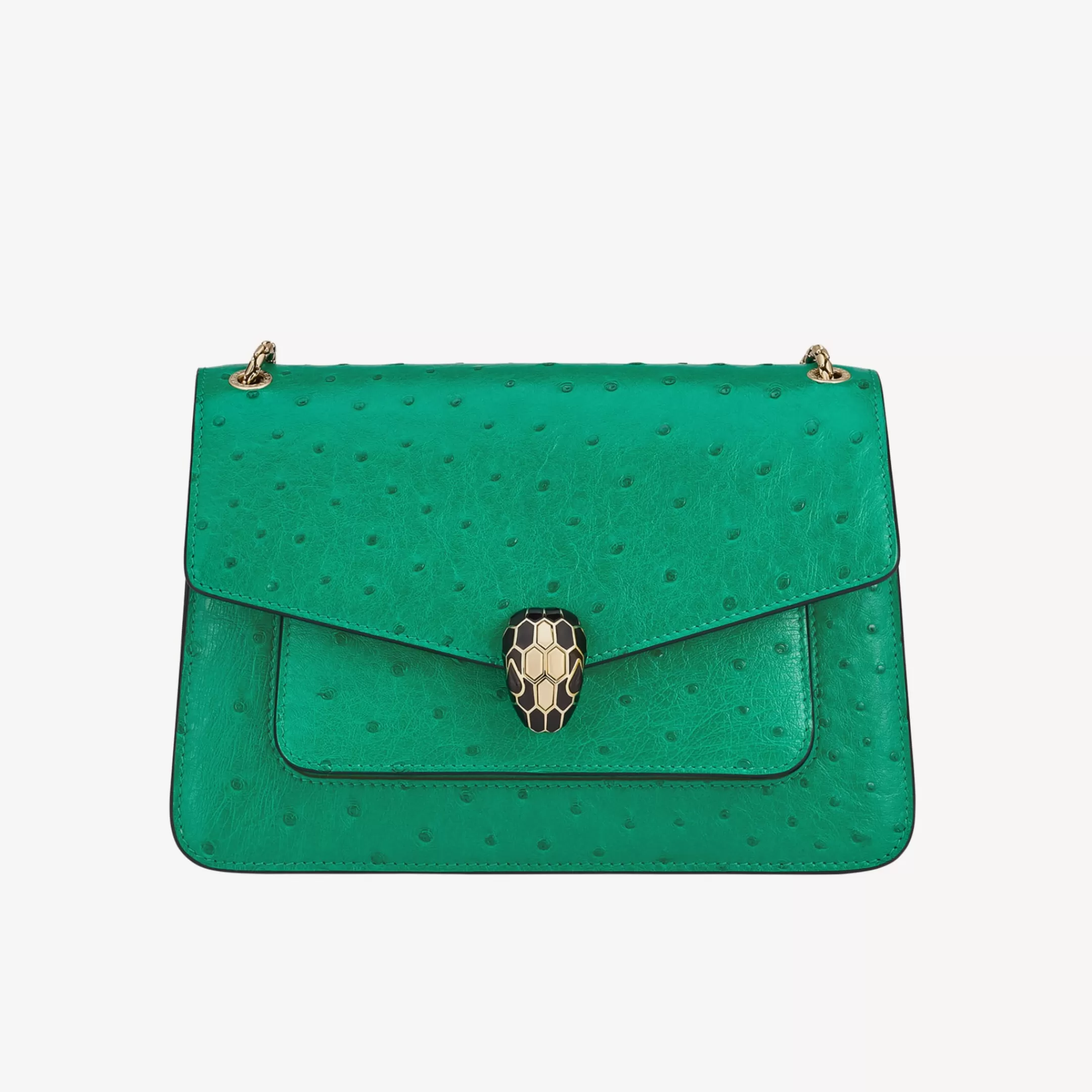 BVLGARI Serpenti Forever Schultertasche Grun Fashion