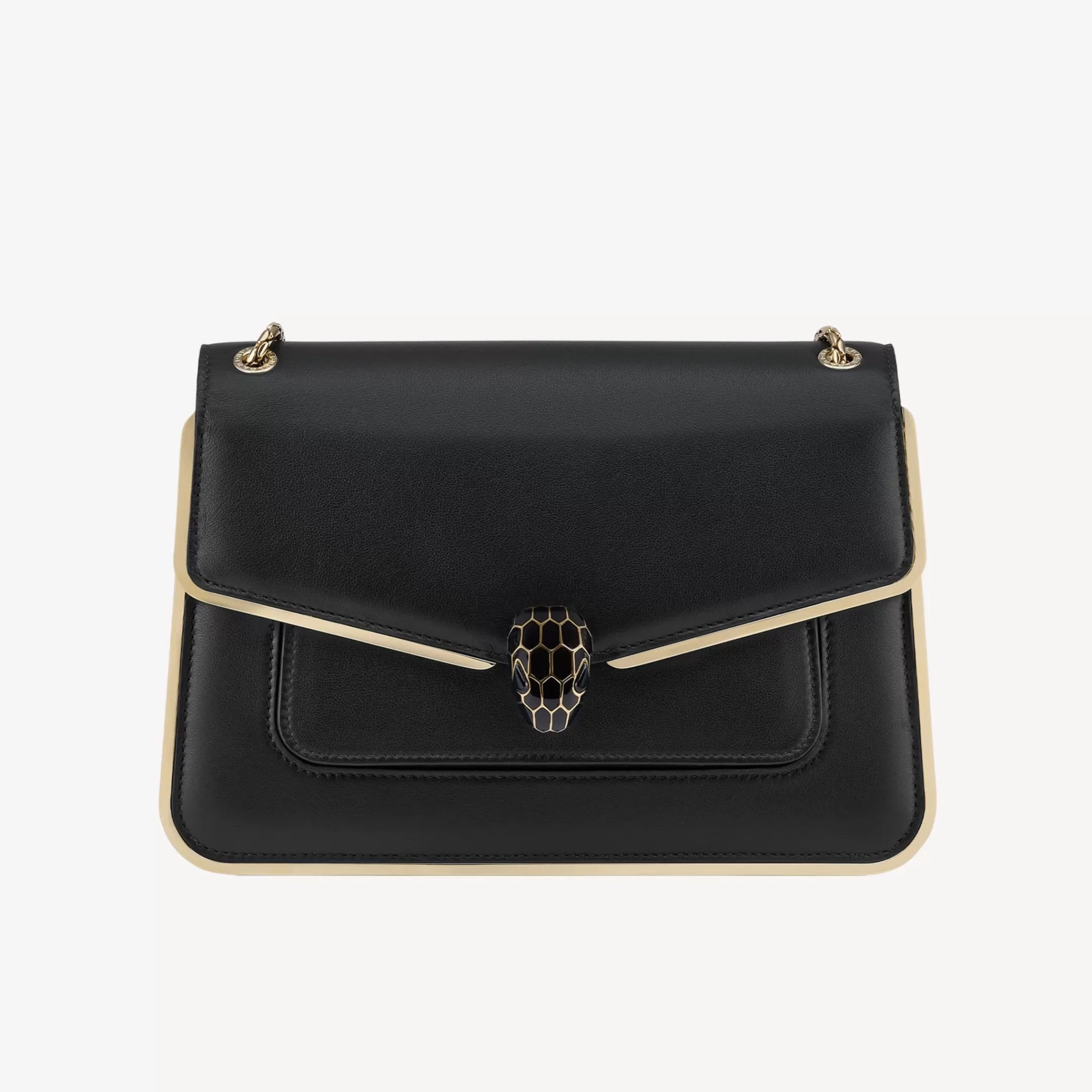 BVLGARI Serpenti Forever Schultertasche Schwarz Outlet