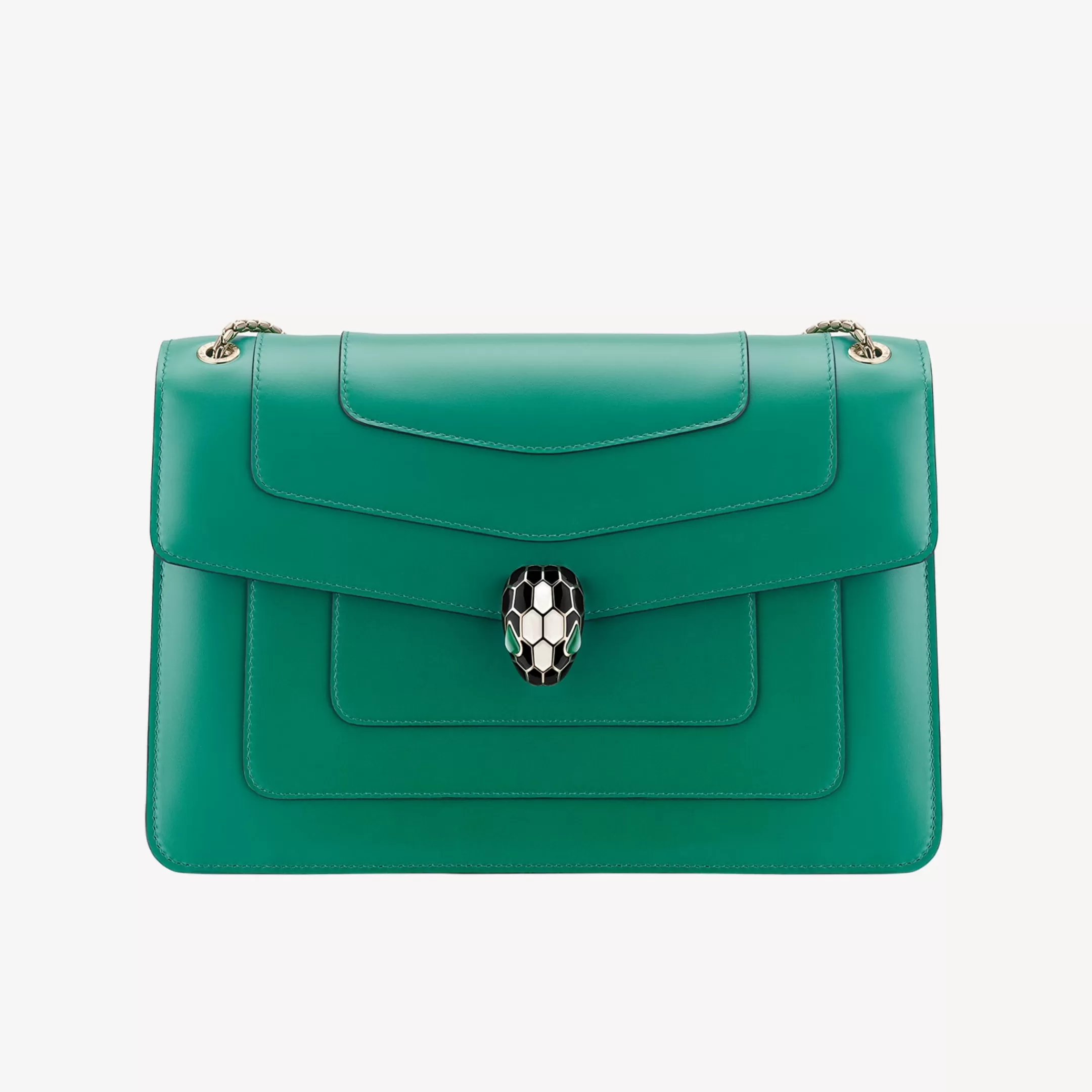 BVLGARI Serpenti Forever Schultertasche Grun Discount