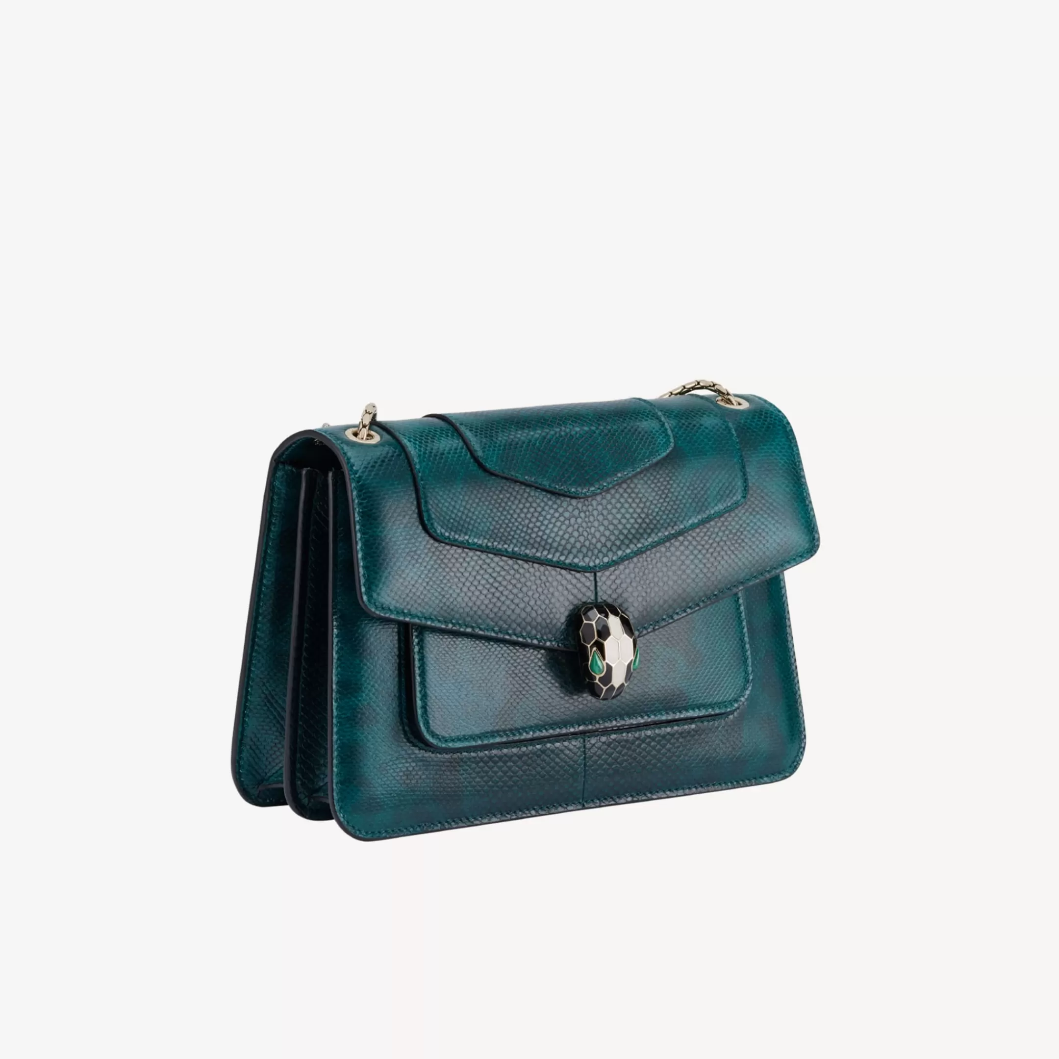 BVLGARI Serpenti Forever Schultertasche Grun Store