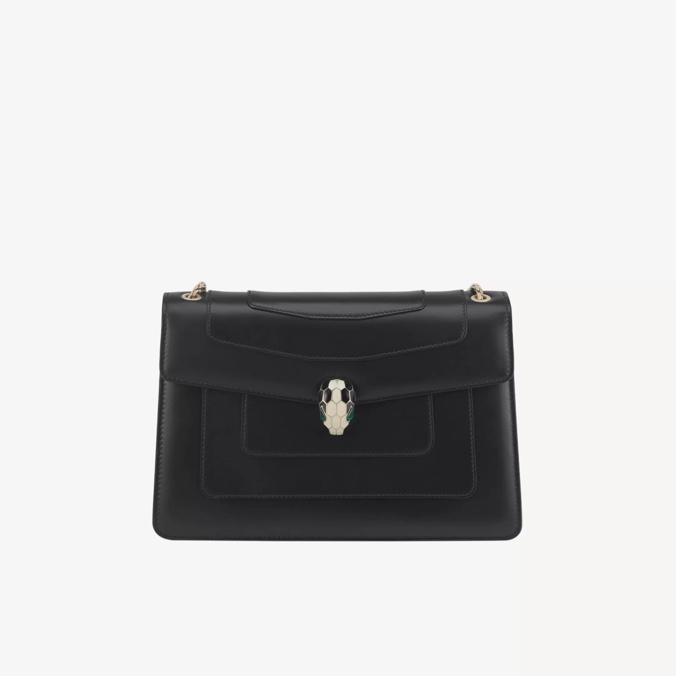 BVLGARI Serpenti Forever Schultertasche Schwarz Outlet
