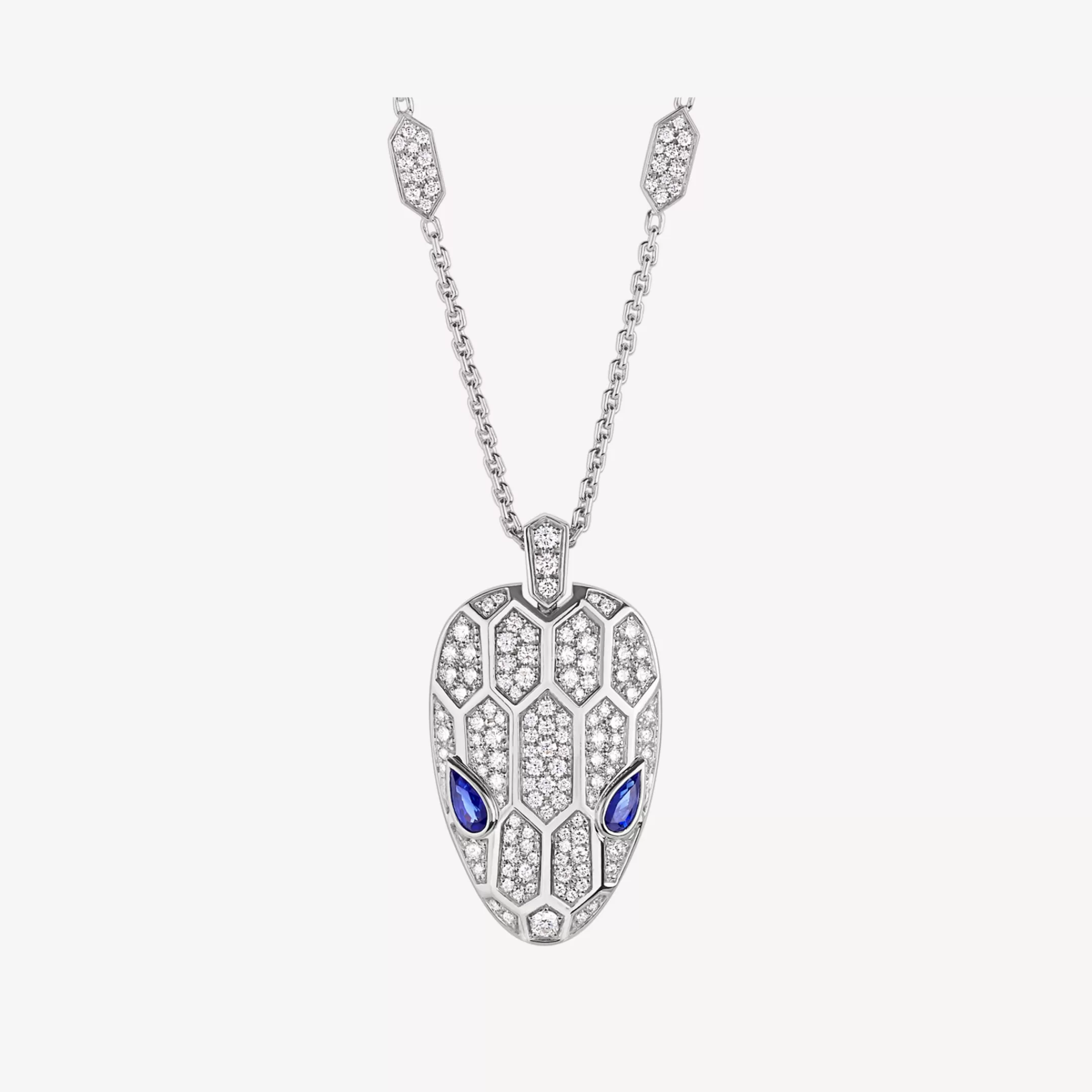 BVLGARI Serpenti Halskette Blau Store