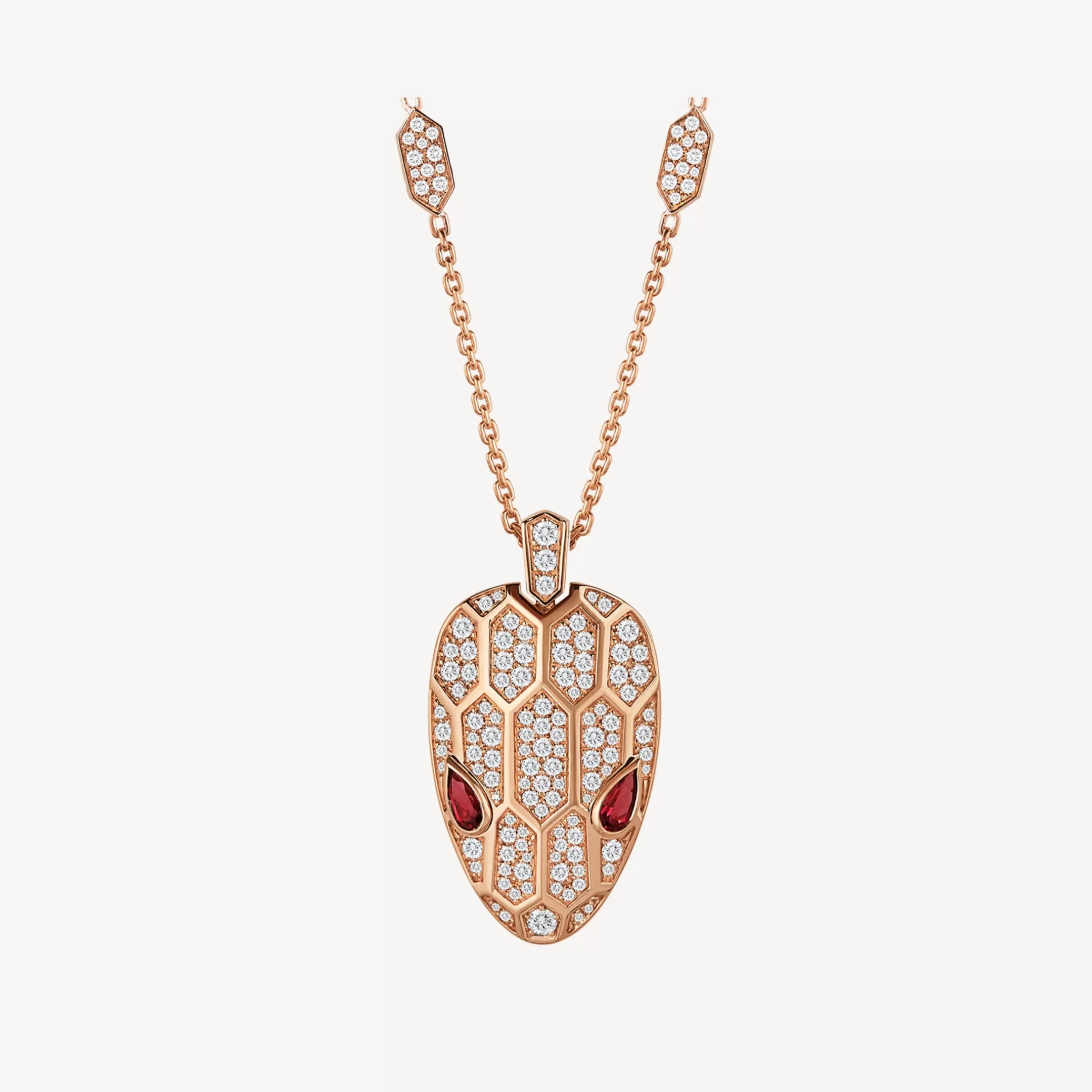 BVLGARI Serpenti Halskette Rot Cheap