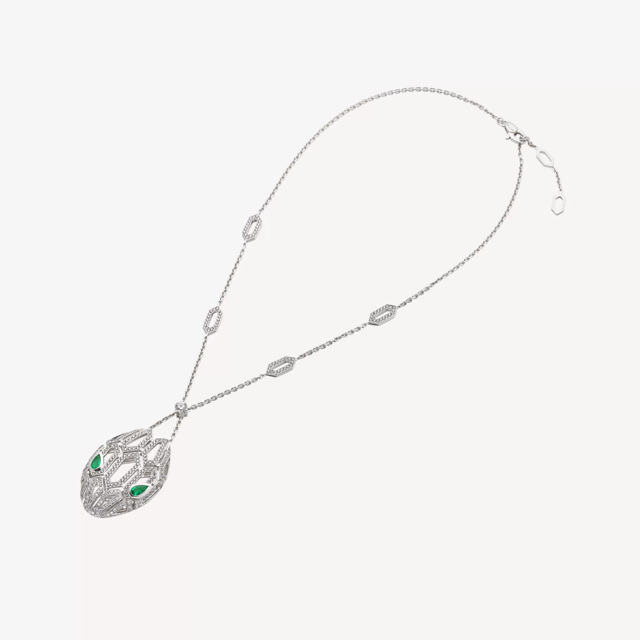BVLGARI Serpenti Halskette Grun Flash Sale