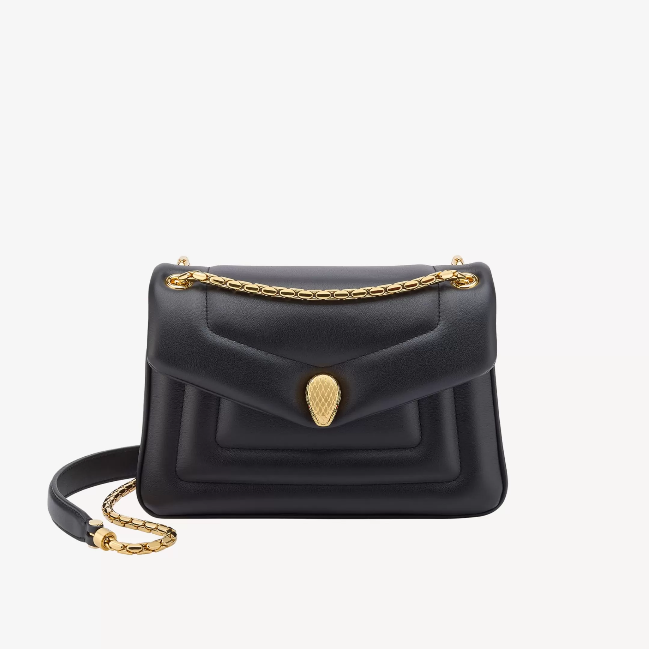 BVLGARI Serpenti Reverse Schultertasche Schwarz Store