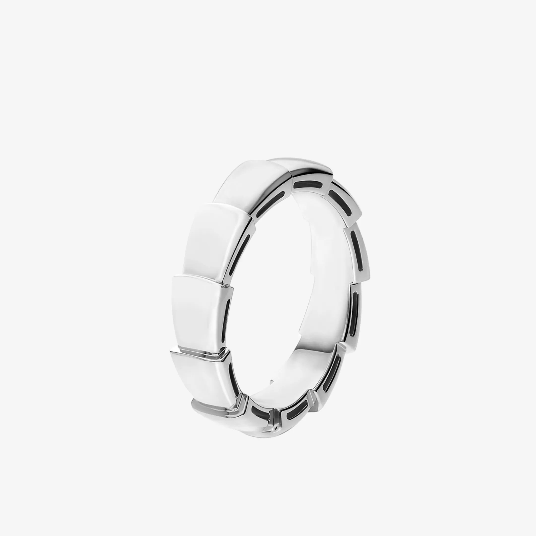 BVLGARI Serpenti Ring Weiss Cheap