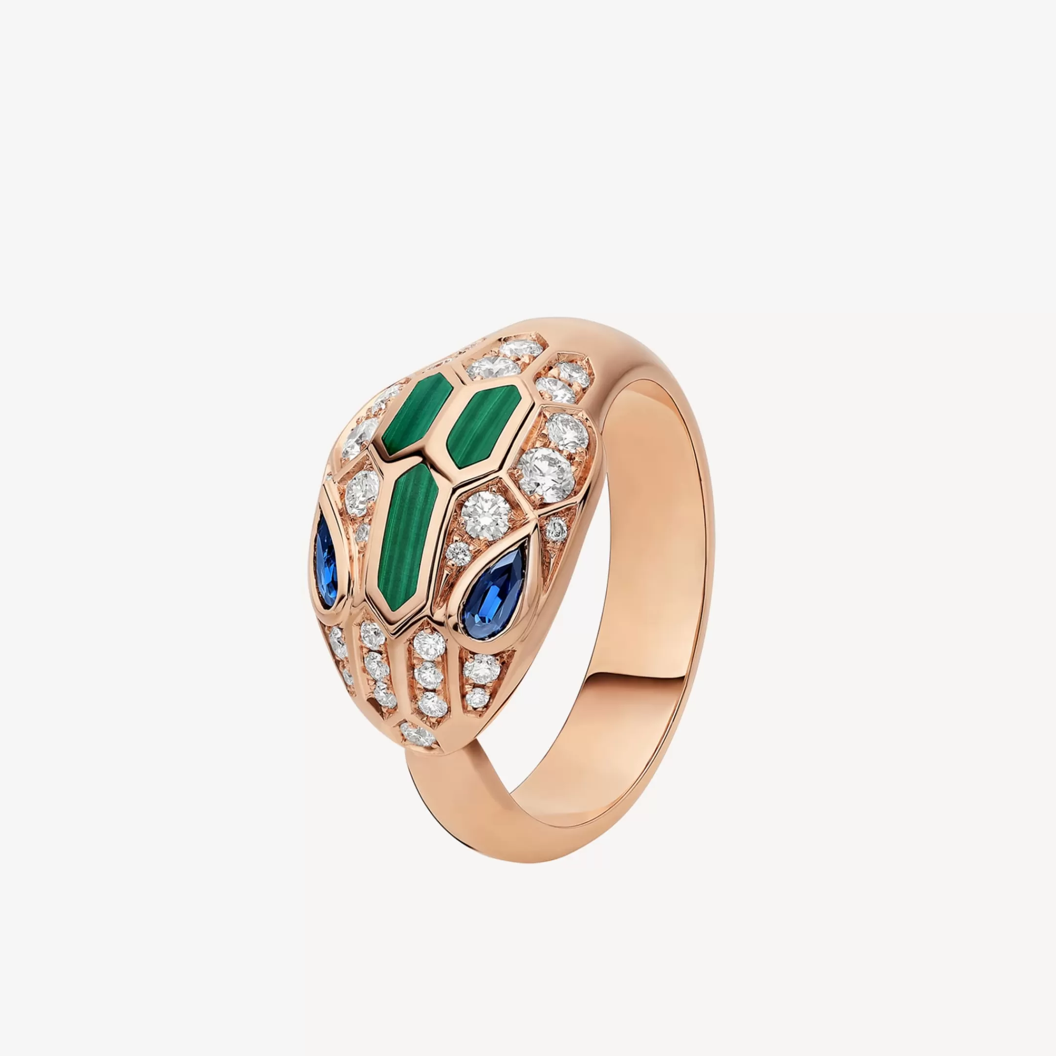 BVLGARI Serpenti Ring Blau/Grun Best