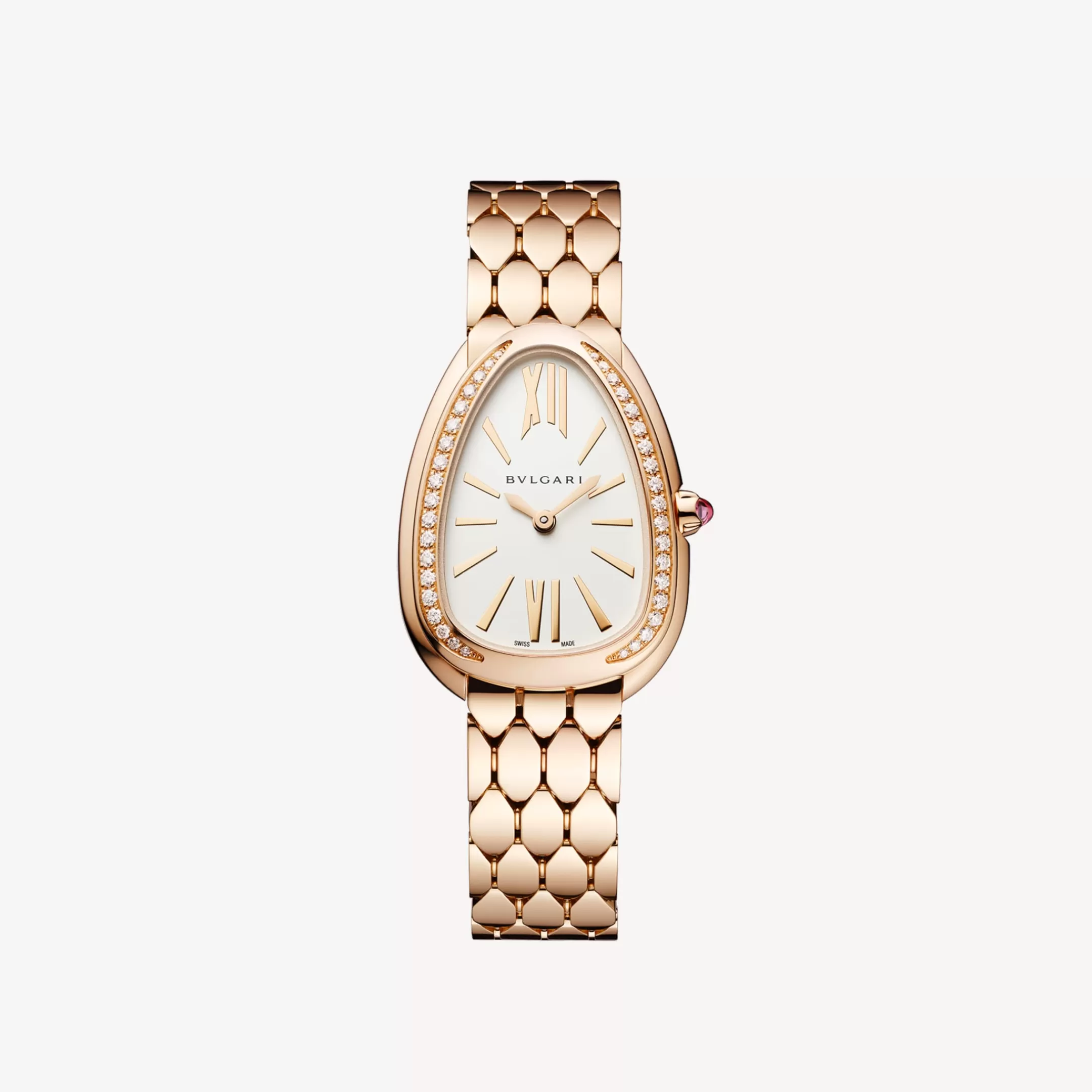 BVLGARI Serpenti Seduttori Uhr Weiss Hot