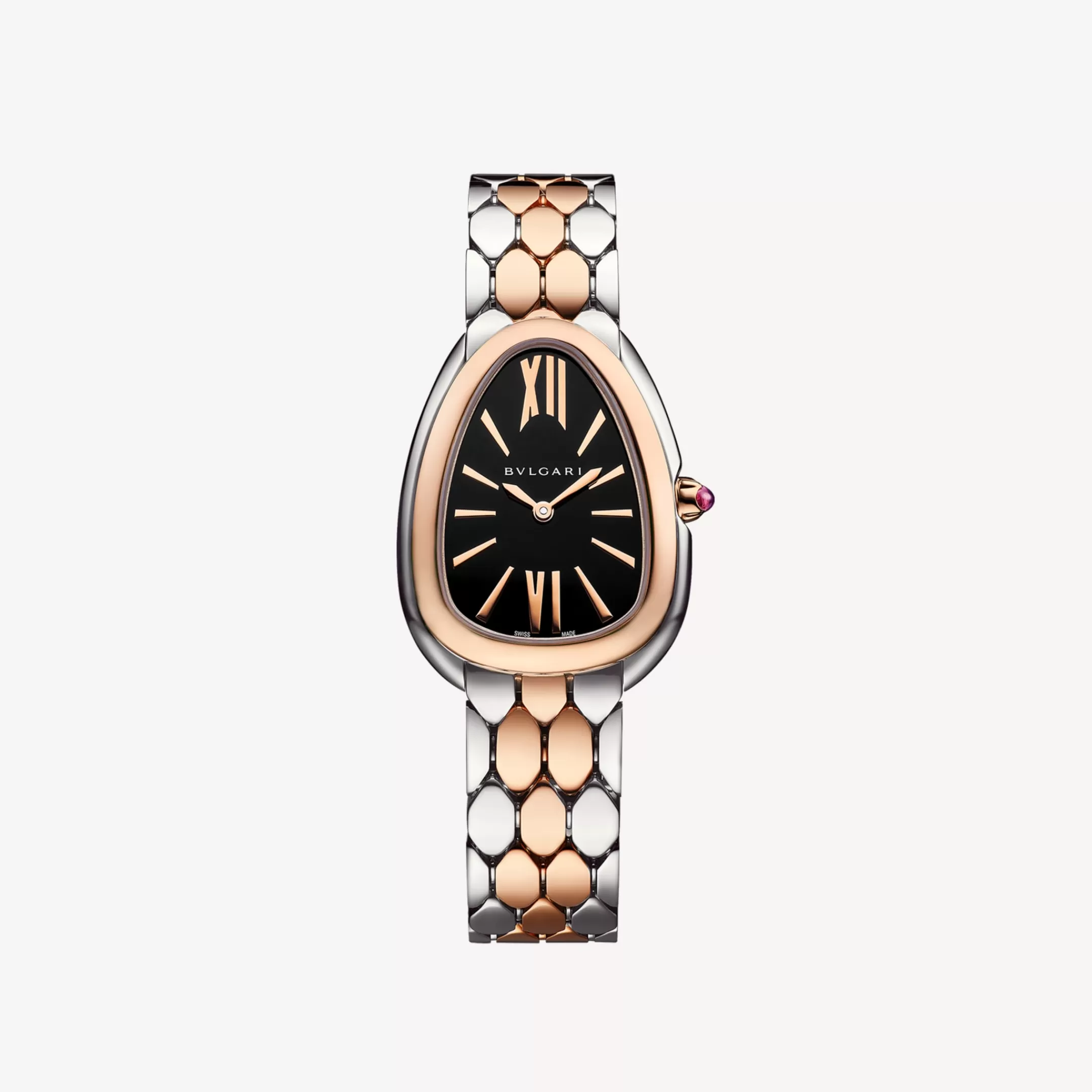 BVLGARI Serpenti Seduttori Uhr Silber/Rosa Online
