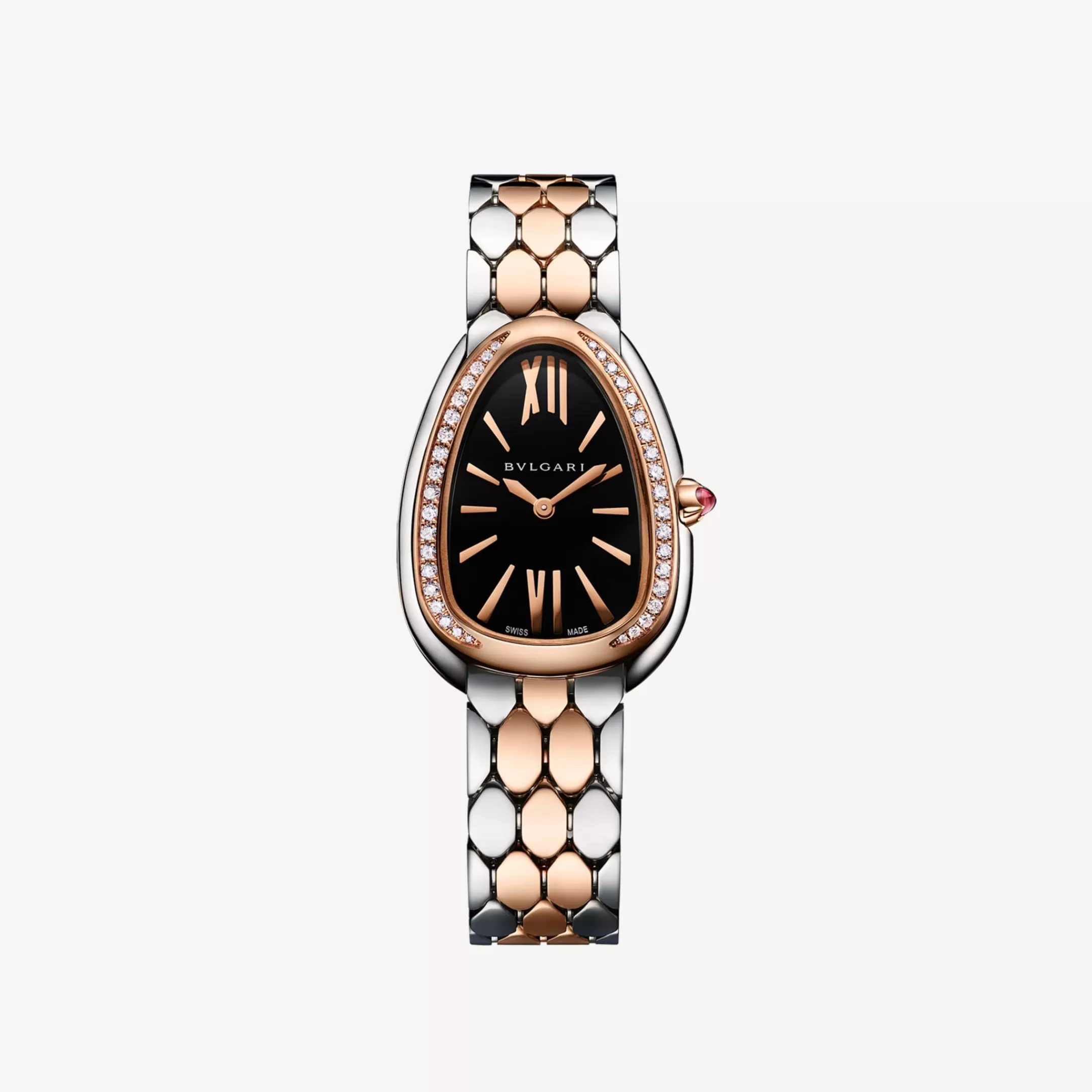 BVLGARI Serpenti Seduttori Uhr Schwarz Cheap