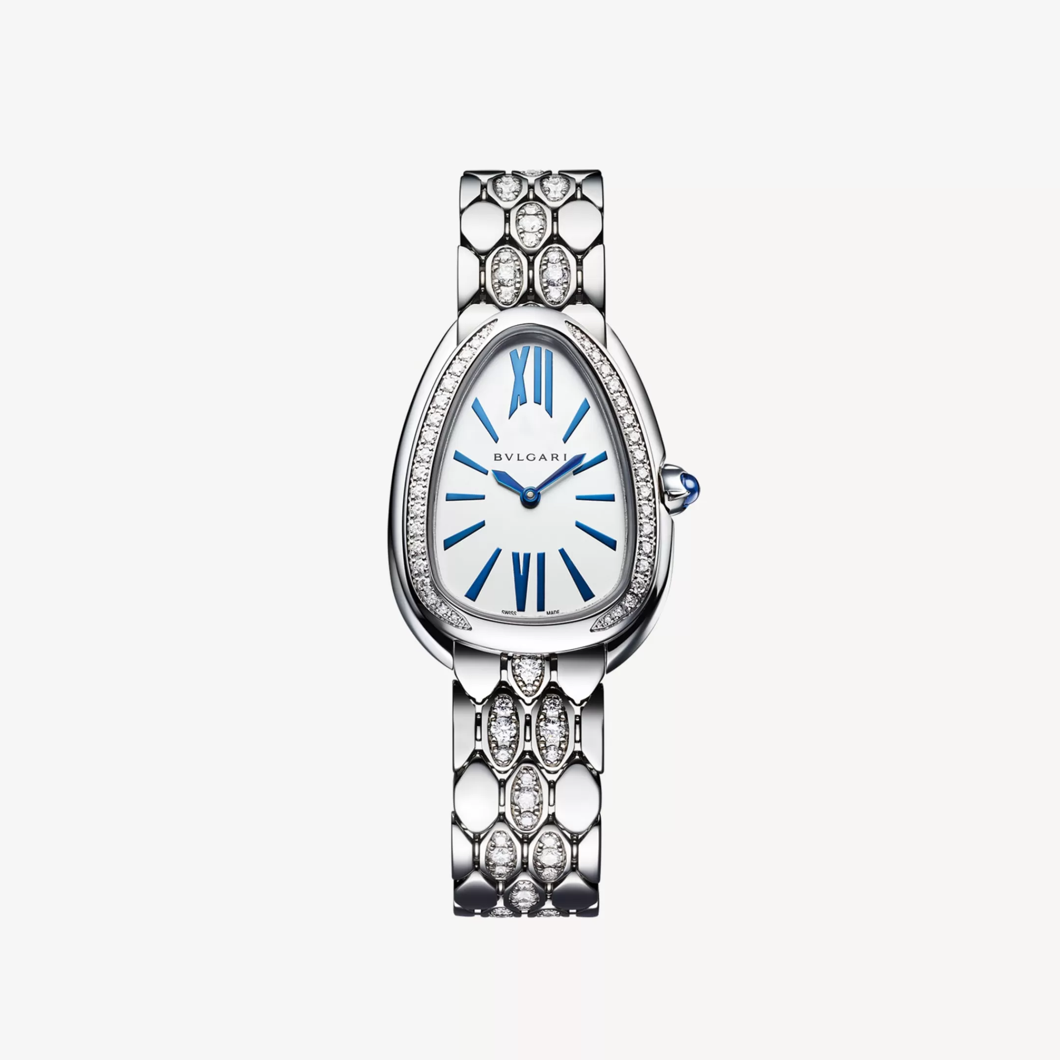 BVLGARI Serpenti Seduttori Uhr Weiss Cheap