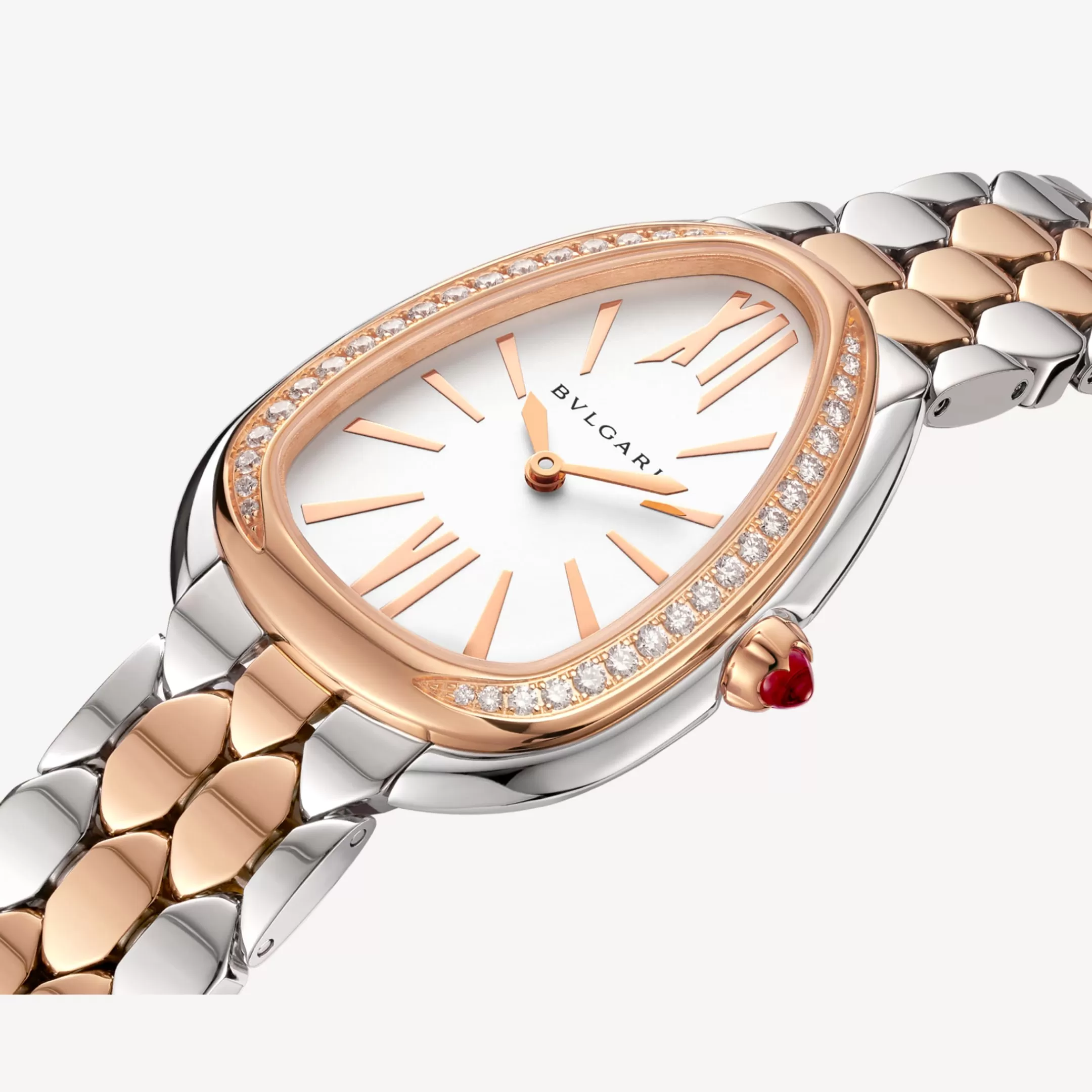BVLGARI Serpenti Seduttori Uhr Weiss Outlet