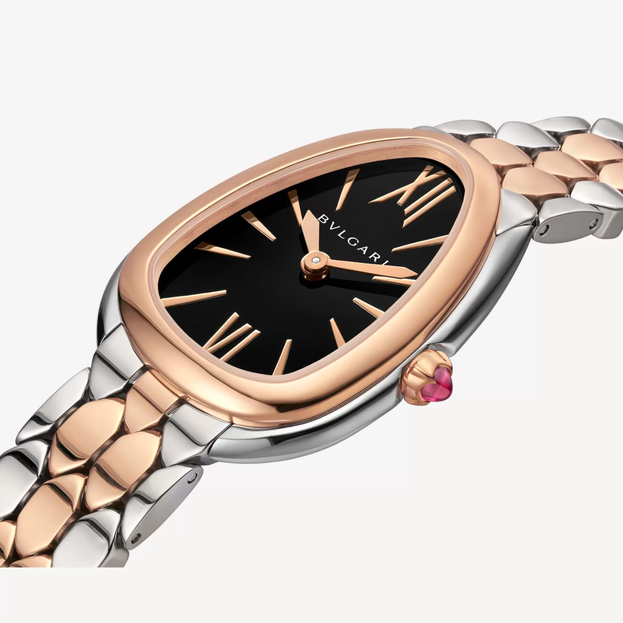 BVLGARI Serpenti Seduttori Uhr Silber/Rosa Online