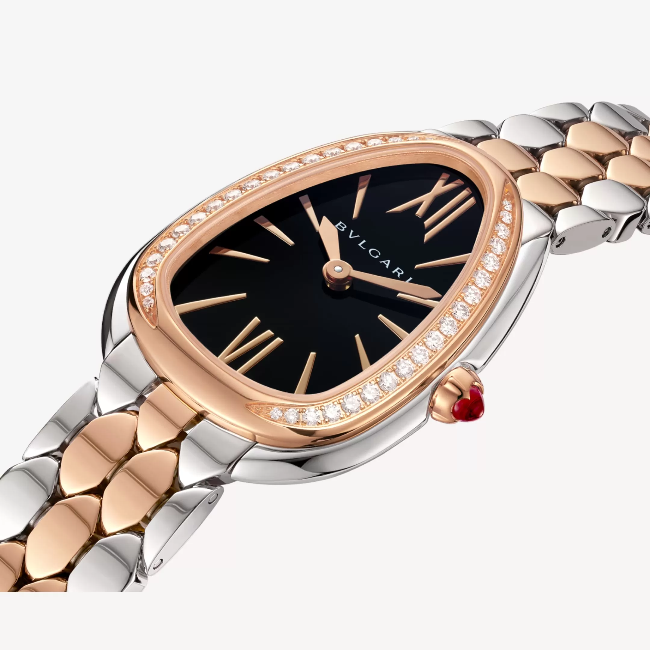 BVLGARI Serpenti Seduttori Uhr Schwarz Cheap