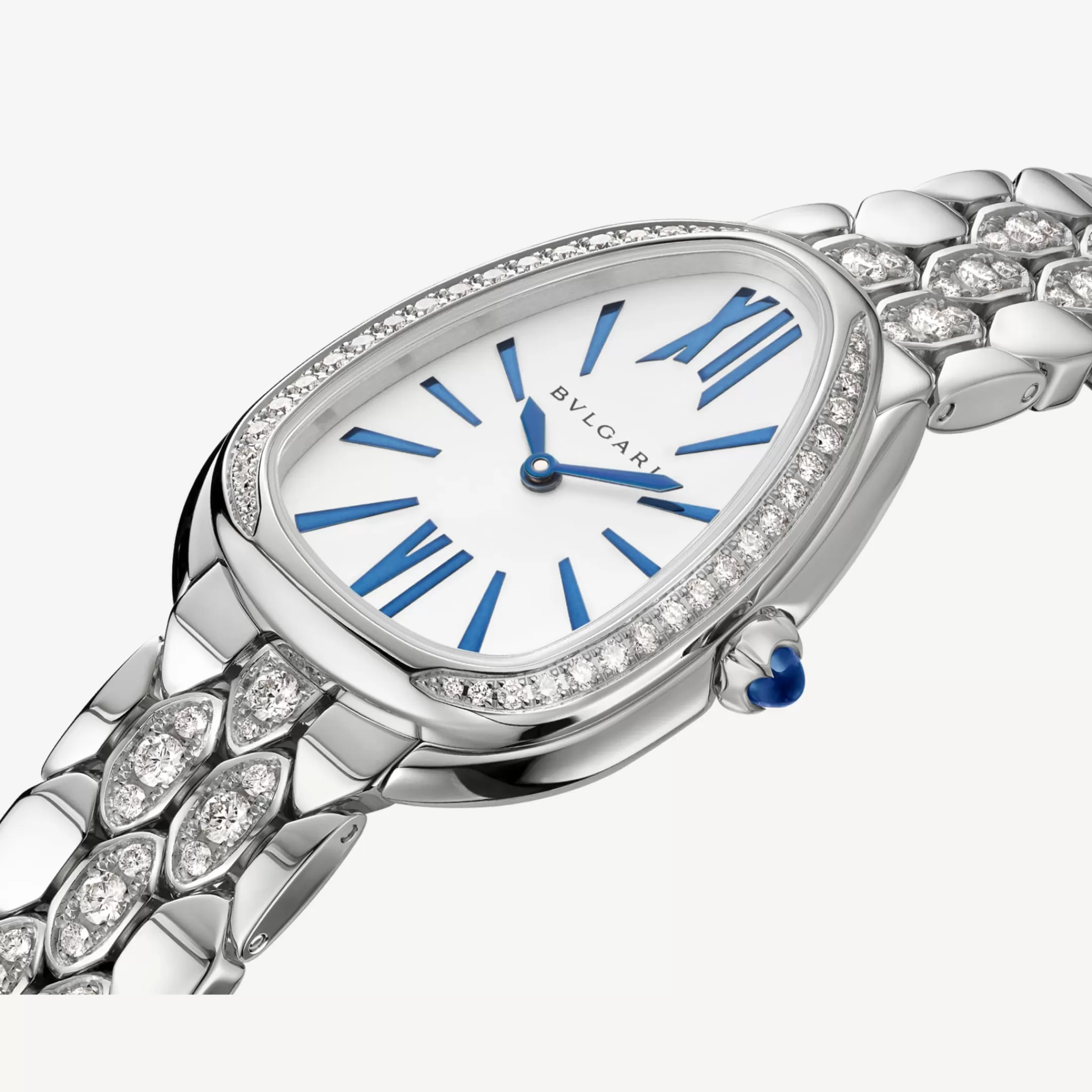 BVLGARI Serpenti Seduttori Uhr Weiss Cheap